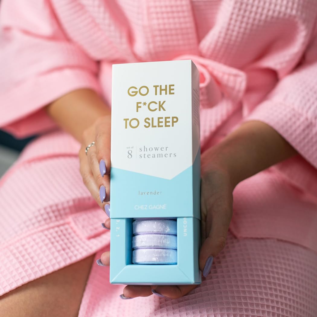 Aromatherapy Shower Steamers Go The F ck to Sleep Lavender - Chez Gagné Official Imagery - 5