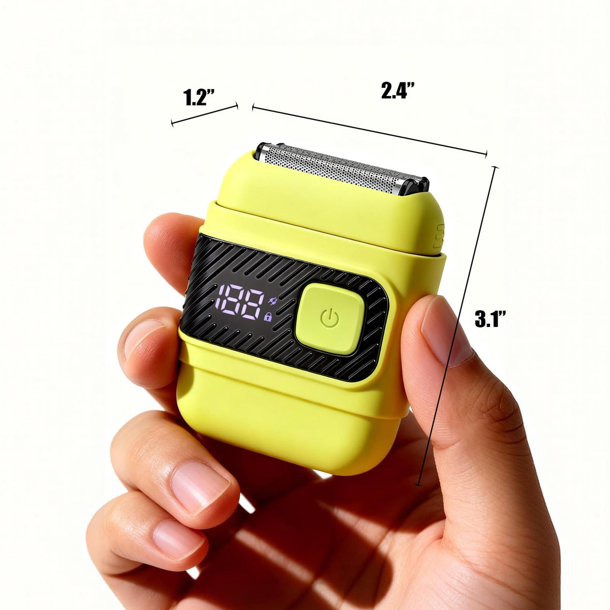DSP Mini Electric Foil Shaver for Men Cordless Rechargeable - DSP Official Imagery - 7