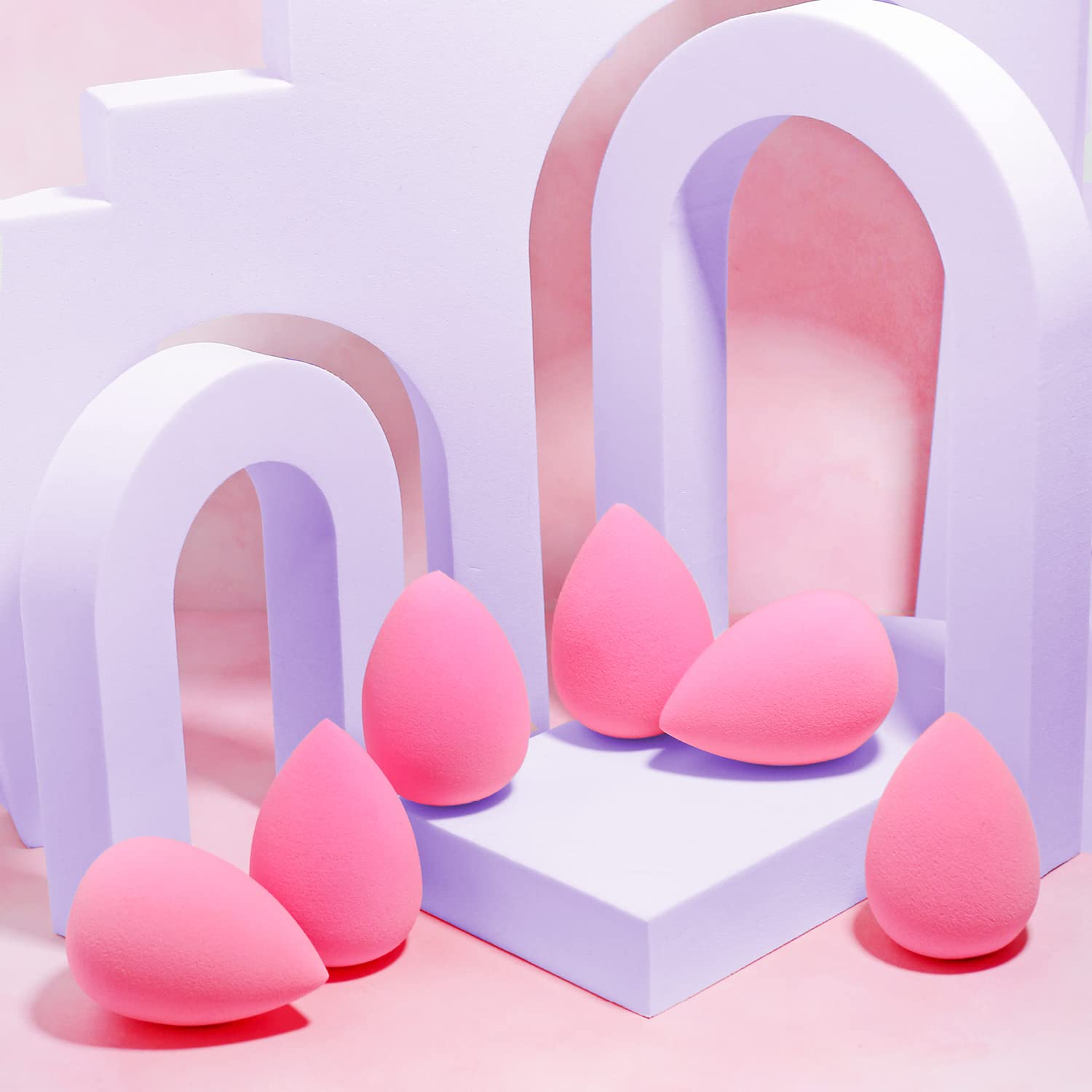 AOA Studio Collection makeup Sponge Set Latex Free and High-de... - AOA STUDIO Official Product View 7