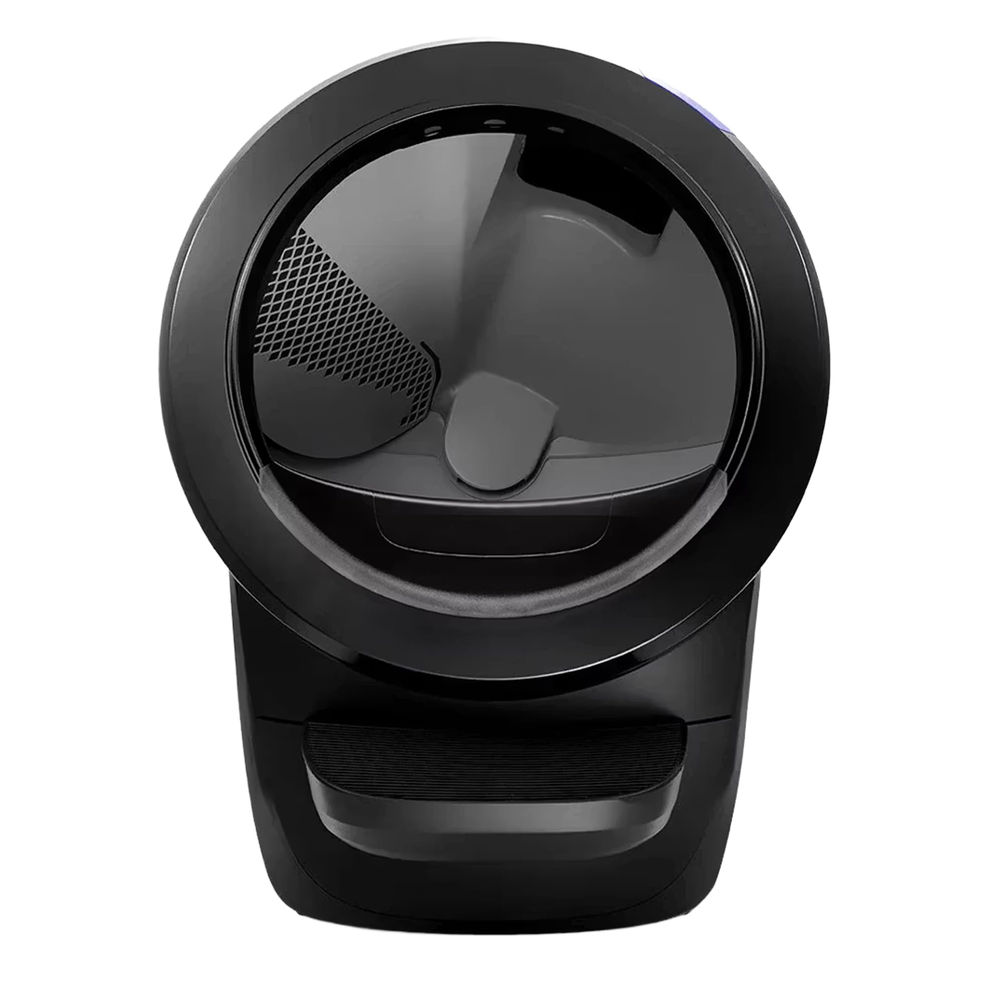 Litter-Robot 4 with Step & Fence by Whisker, Black - Automatic - Whisker Official Product View 1