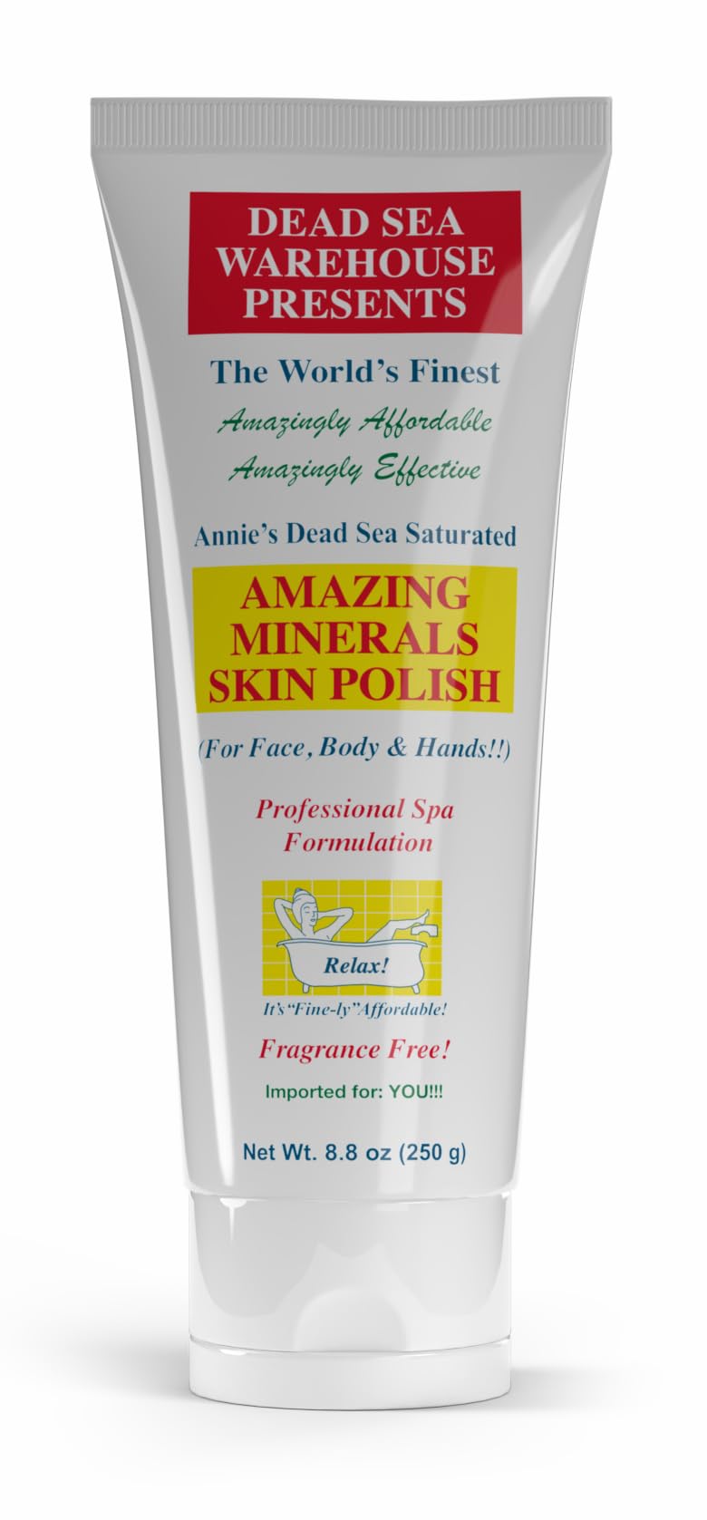 Dead Sea Warehouse - Skin Polish Dead Sea Salt Scrub For Fa - Dead Sea Warehouse Official Product View 2