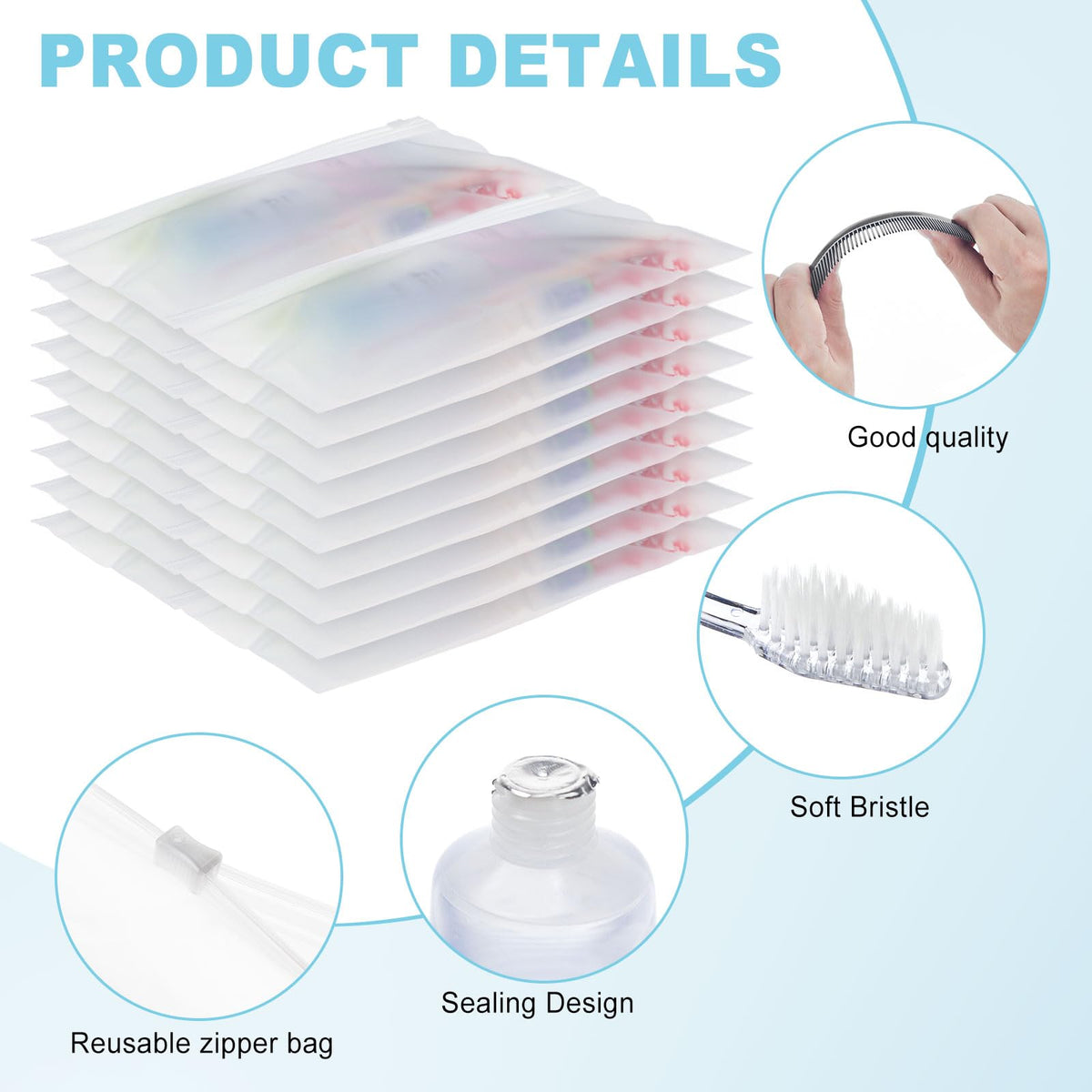 20 Homeless Hygiene Kit Bulk Basic Toiletry Kits Care - skourvut Official Imagery - 5
