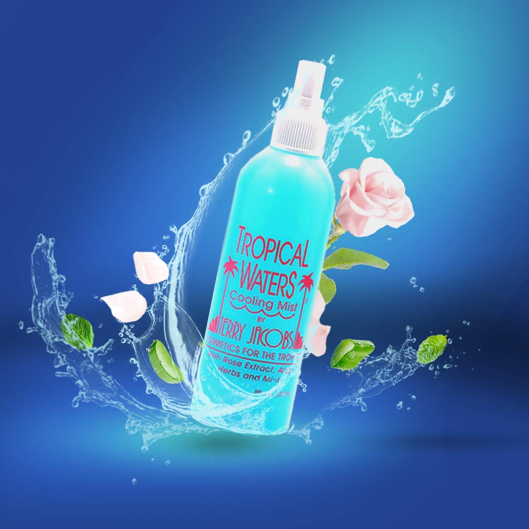 Terry Jacobs Tropical Waters Rose Water Makeup Setting Spray - Terry Jacobs Cosmetics for the Tropics