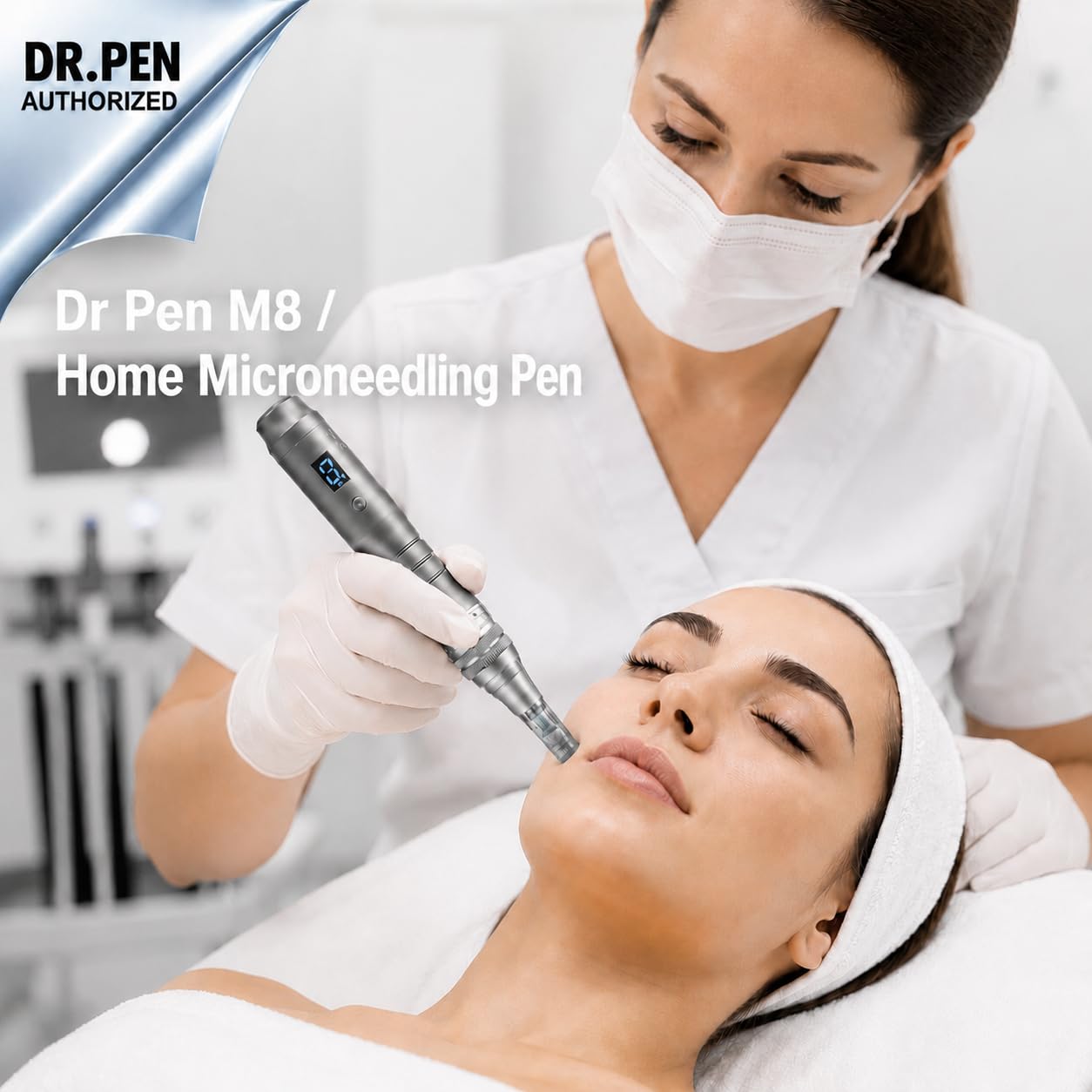 Dr Pen M8 Microneedling Pen with 20 Cartridges for Home Use - Nurself Official Imagery - 3
