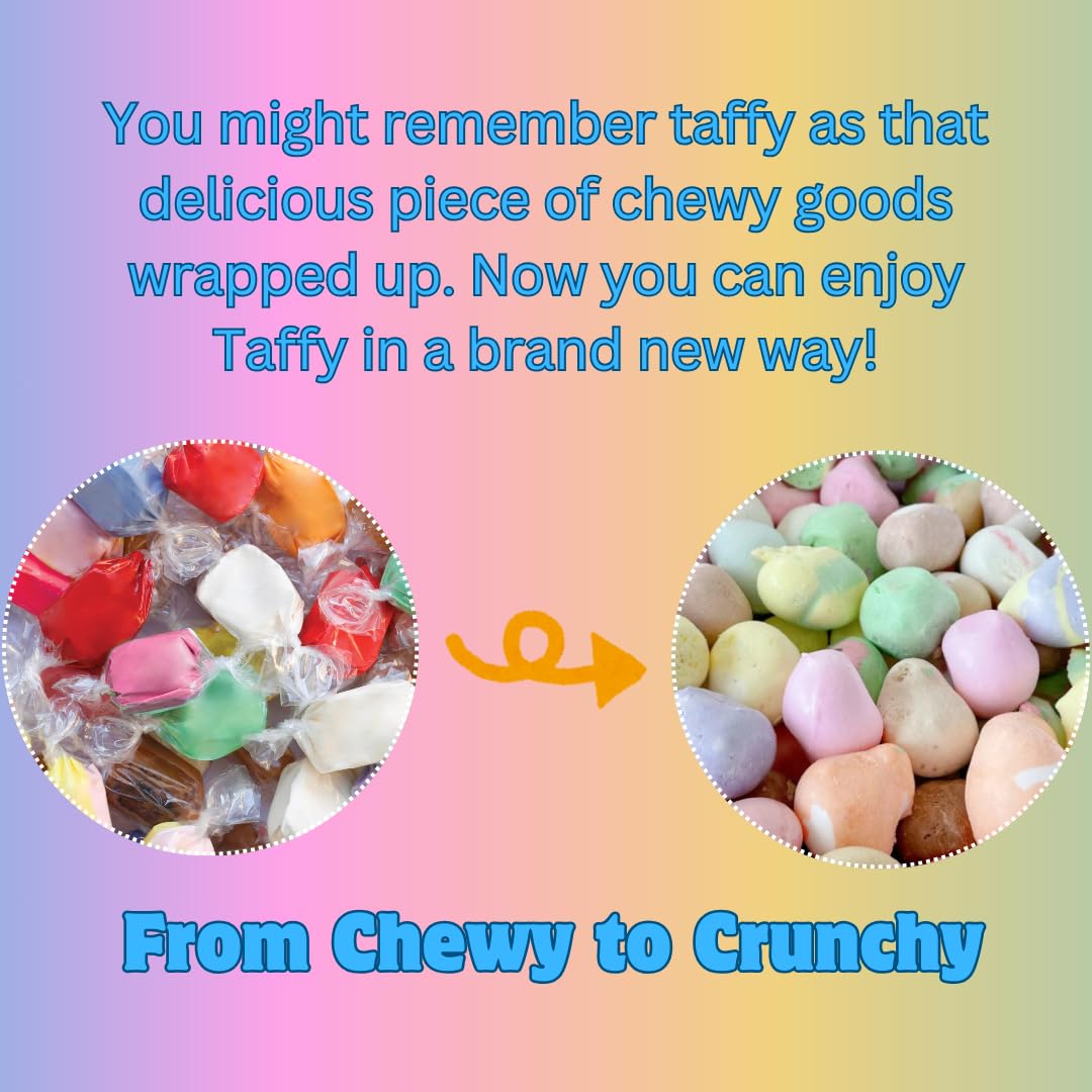 G-BOX Freeze Dried Taffy| Freeze Dried Pink Cotton Candy| TikTok Trend - View 4