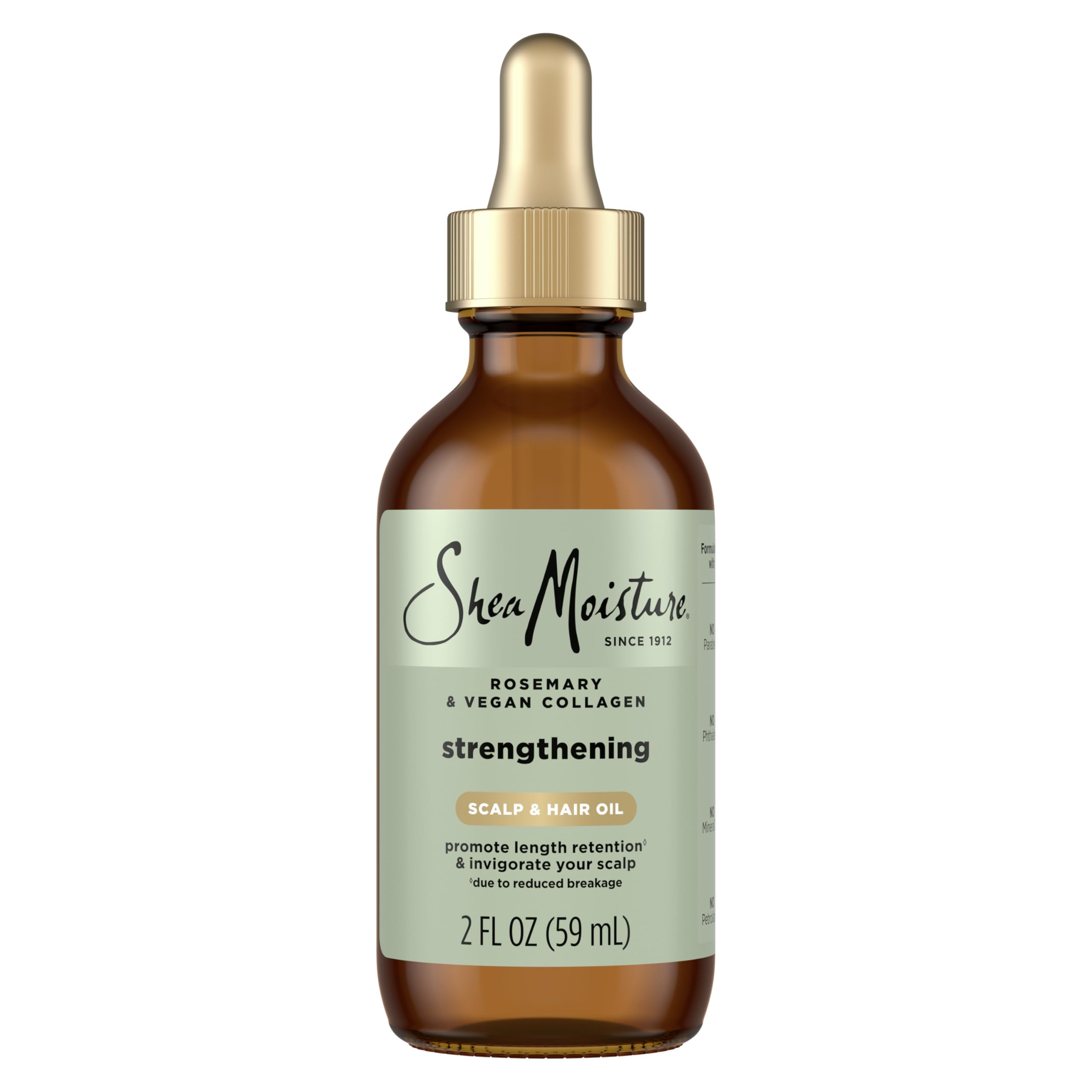 Elefair Tech Shea Moisture Strengthening Scalp & Hair Oil Rosemary & Collagen - Elefair Tech Official Product View 2