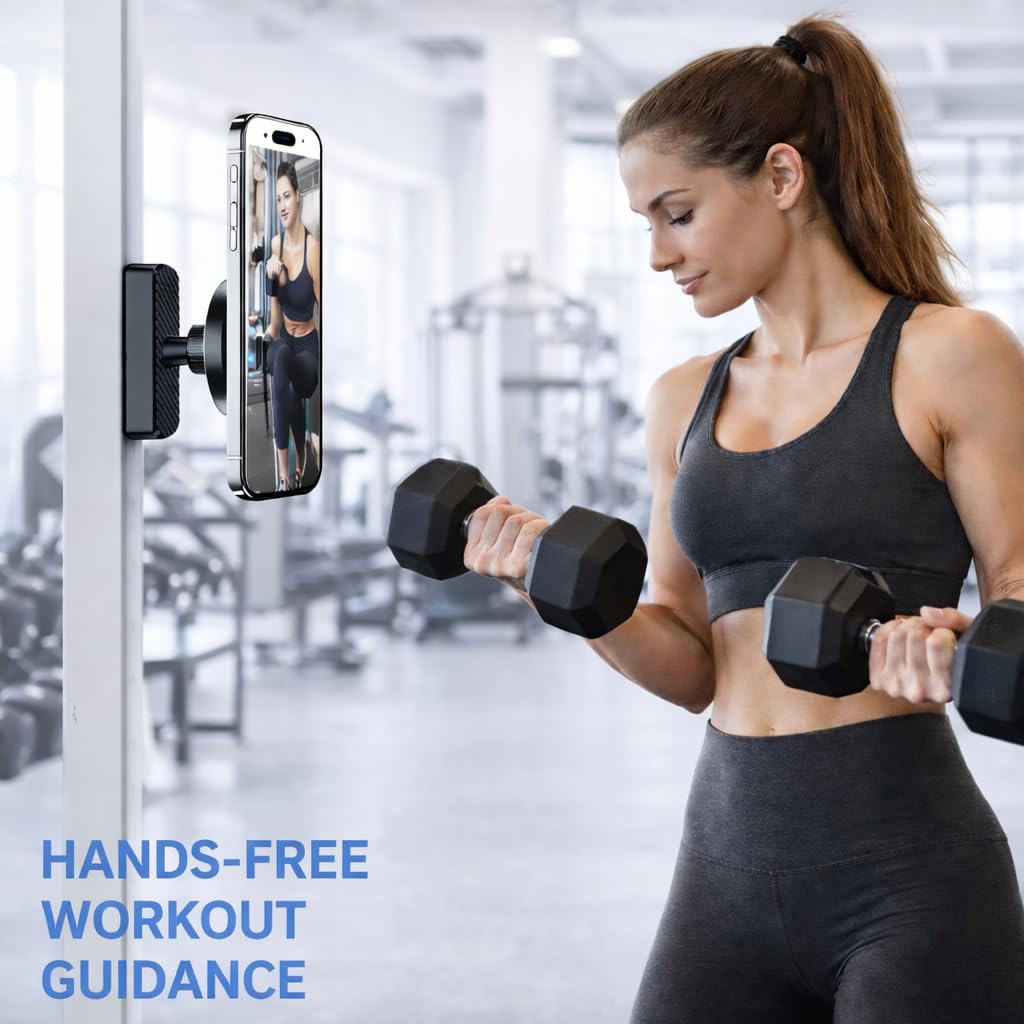 LEPHYON Magnetic Gym Bag and Magnetic Phone Holder for Gym - LEPHYON Official Imagery - 6