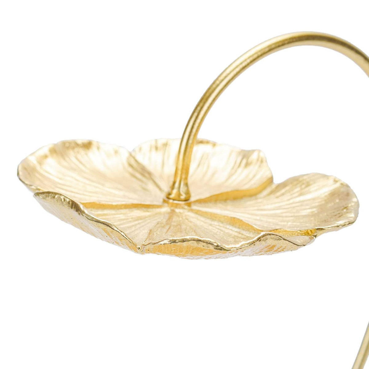 Double layer Gold Lotus Leaf Jewelry Tray for Necklace Ring - SOFFEE DESIGN Official Imagery - 8