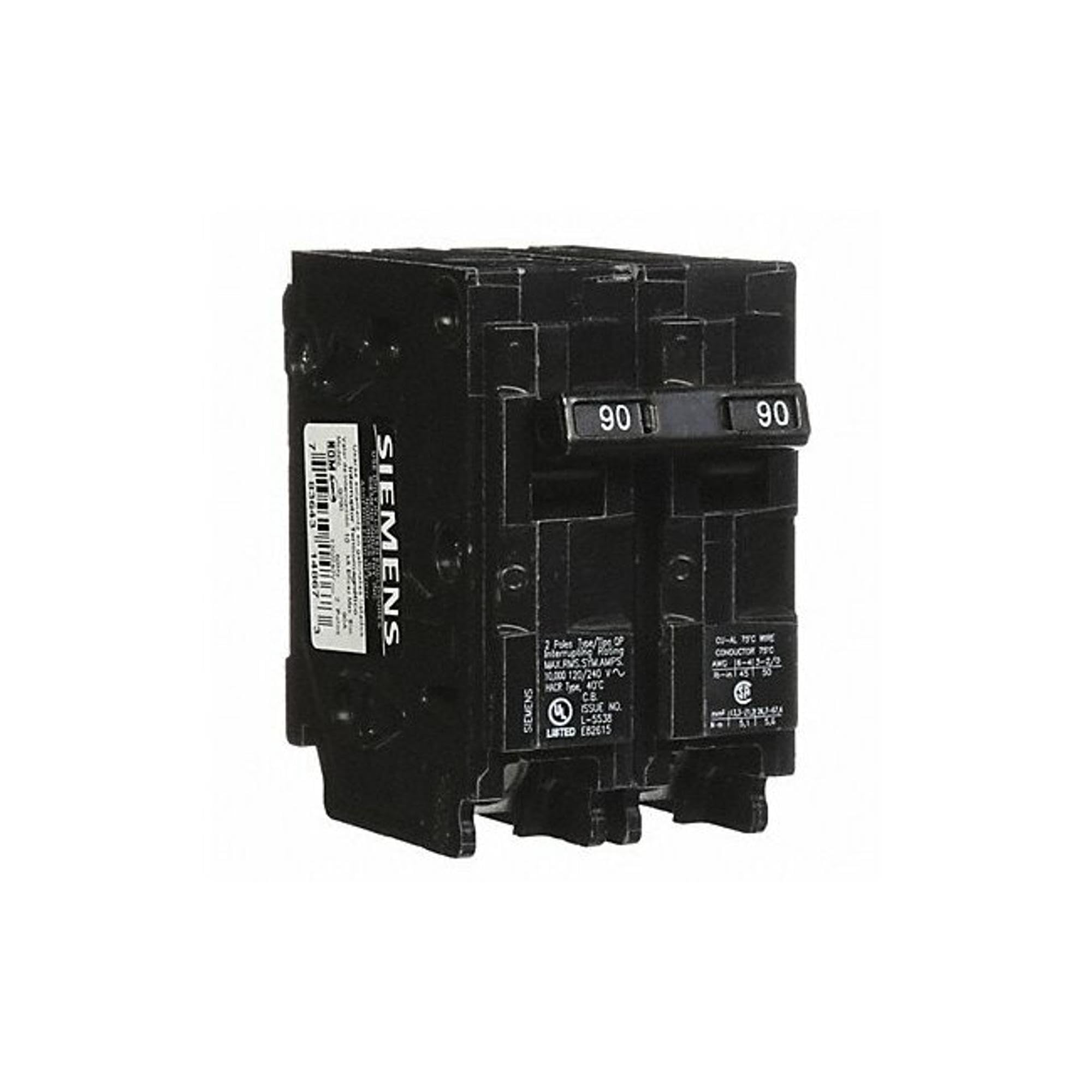 Elefair Tech Siemens Q2100 100-Amp Double Pole Type QP Circuit Br - Elefair Tech Official Product View 9