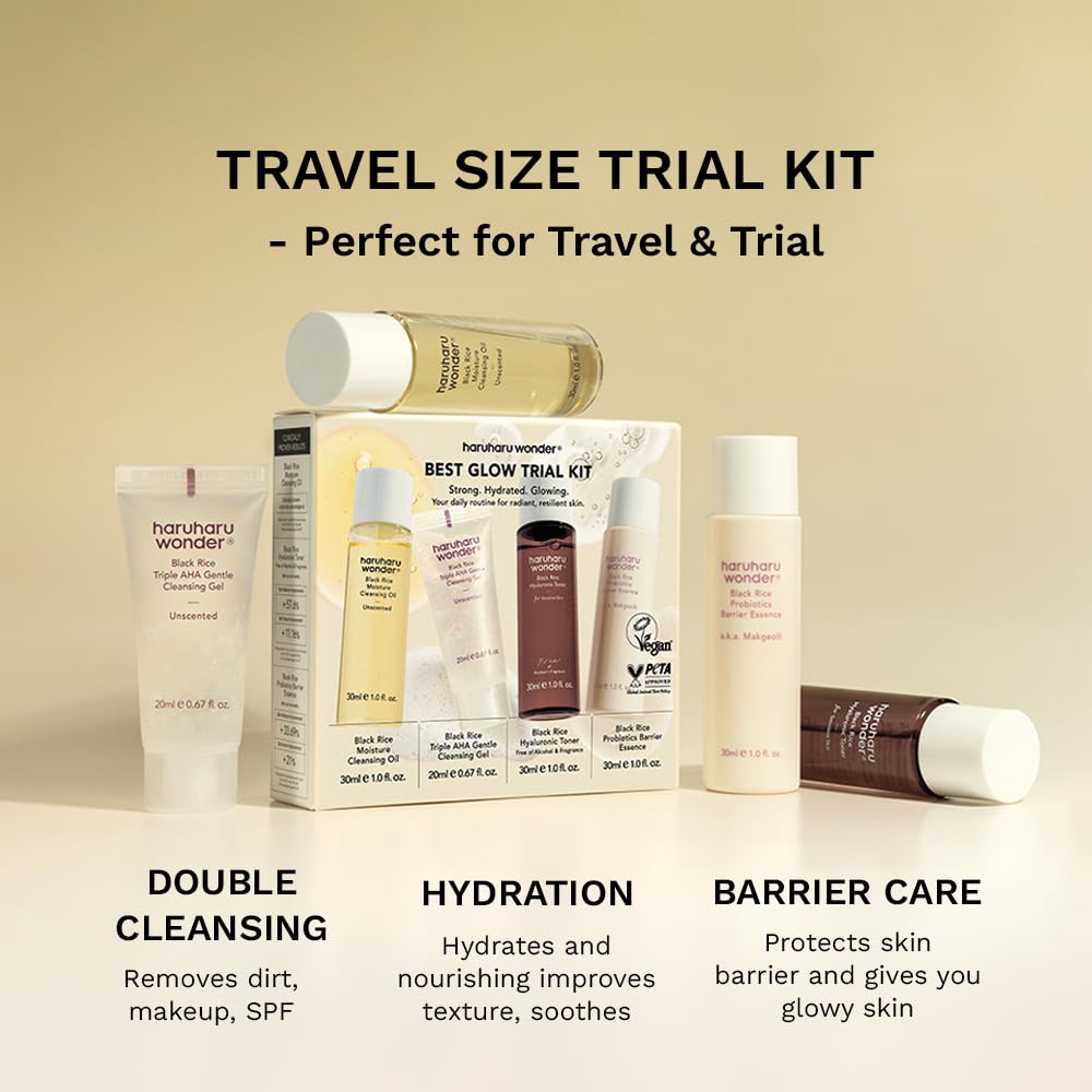 haruharu wonder Best Glow Trial Kit Skin care Starter Set - HARUHARU Official Imagery - 6