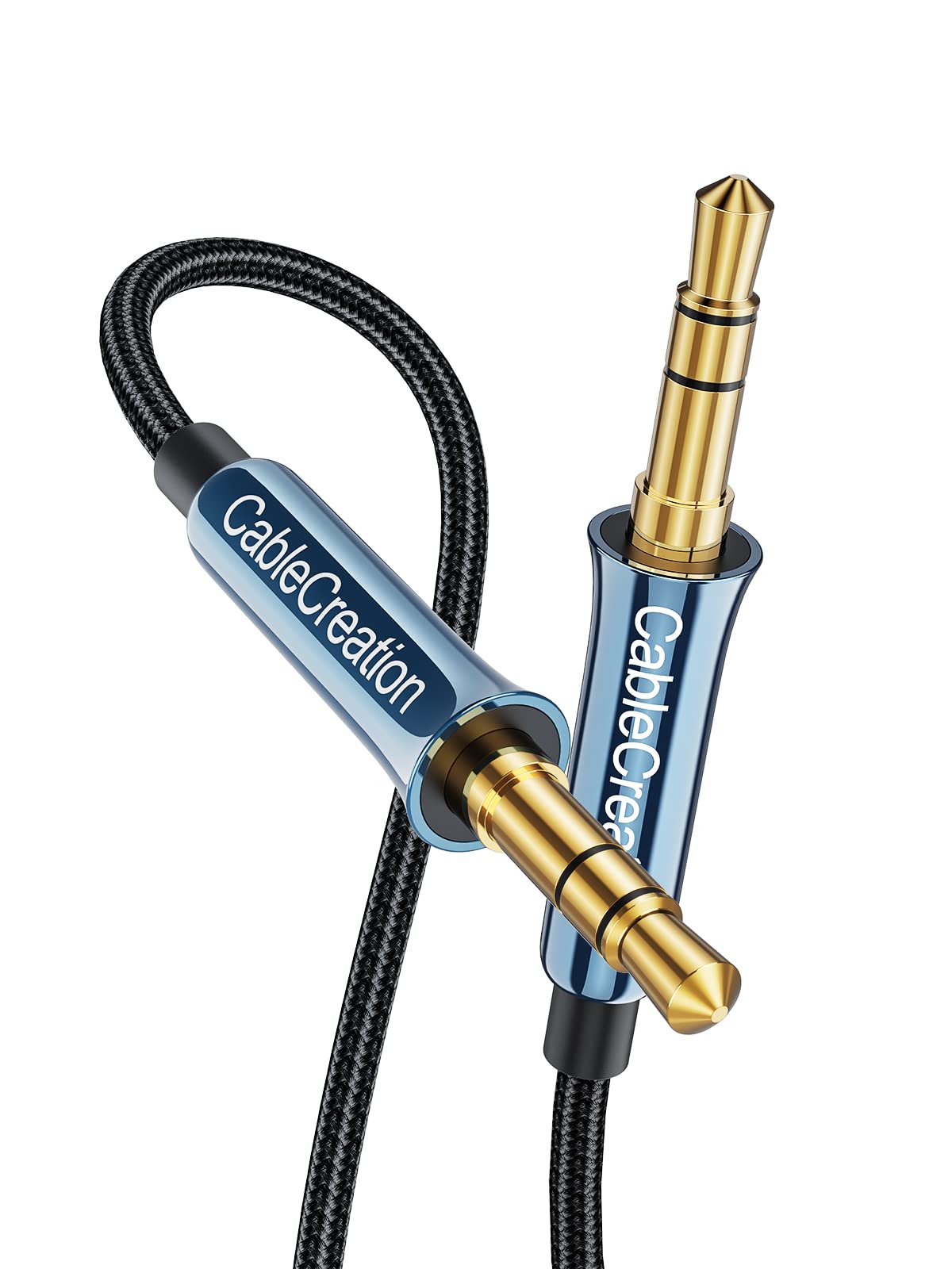 CableCreation 3.5mm TRRS Audio Cable 6FT, 4-Pole Aux Cord Hi-Fi S by CableCreation - Angle View 10
