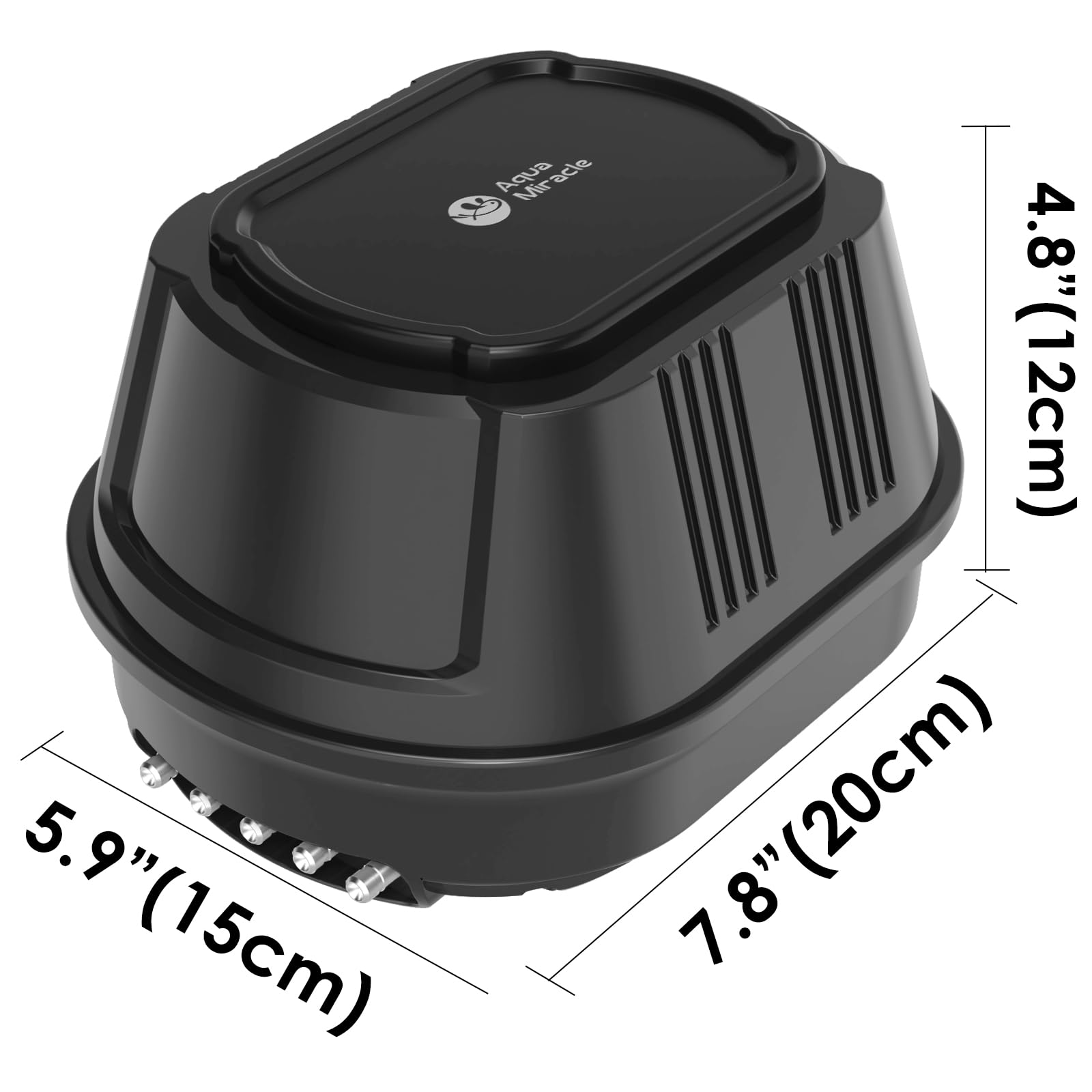 AquaMiracle All-in-One Koi Pond Aerator for Outdoor Ponds up to 3 - AquaMiracle Official Product View 2