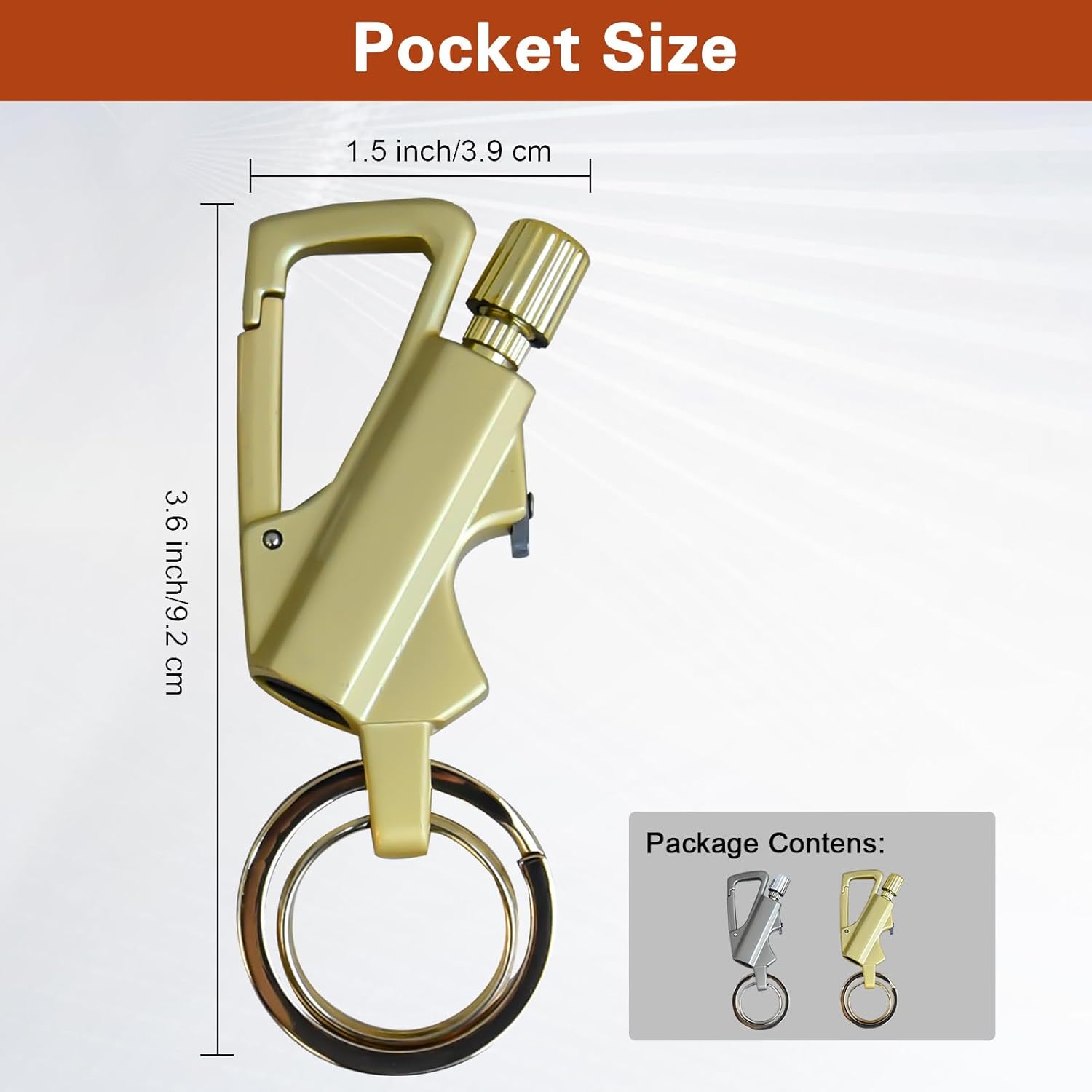 Two RWIXR Permanent Match Infinity Lighters with black handles and metal tips, designed for long-lasting, reusable flame lighting.