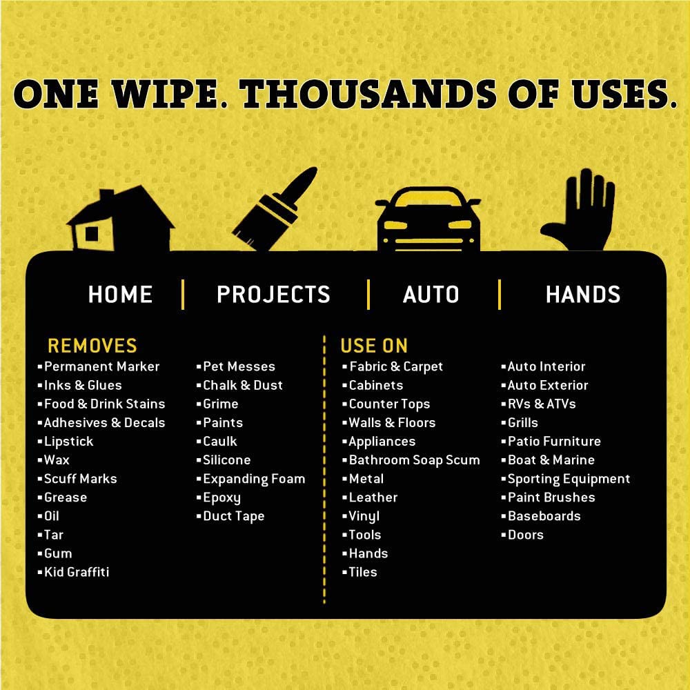 Tub O' Towels Heavy-Duty Cleaning Wipes 90-Count