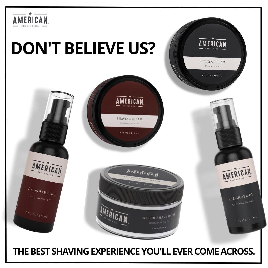 Pre Shave Oil for Effortless Smooth Irritation free Shave - American Shaving Co. Official Imagery - 8