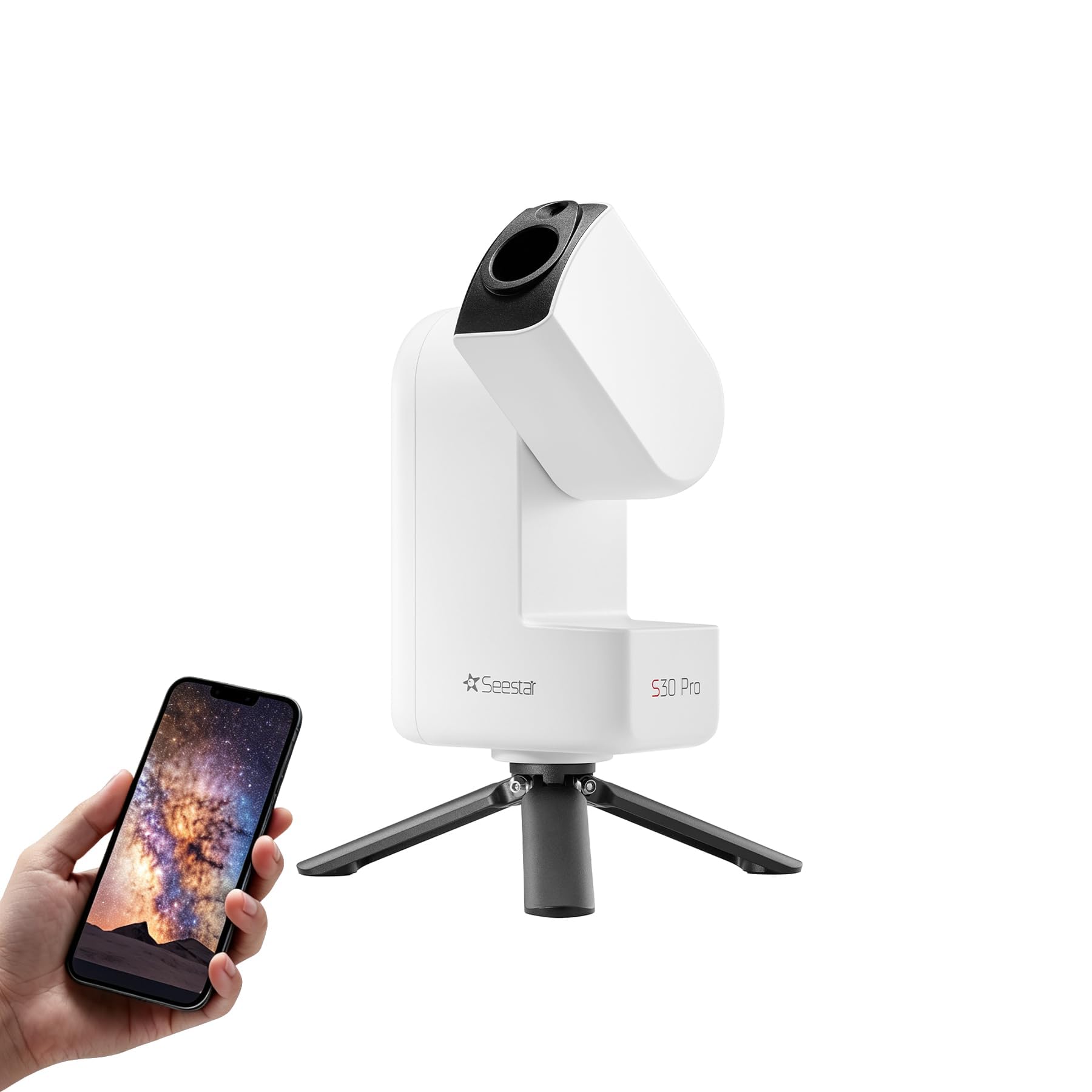 ZWO Seestar S30 Pro Smart Telescope, App-Controlled - Product Imagery