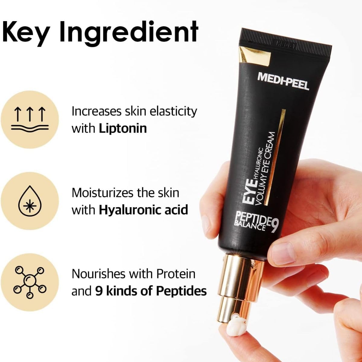 Medi Peel Peptide9 Hyaluronic Volumy Eye Cream Anti Aging - MEDI-PEEL Official Imagery - 3