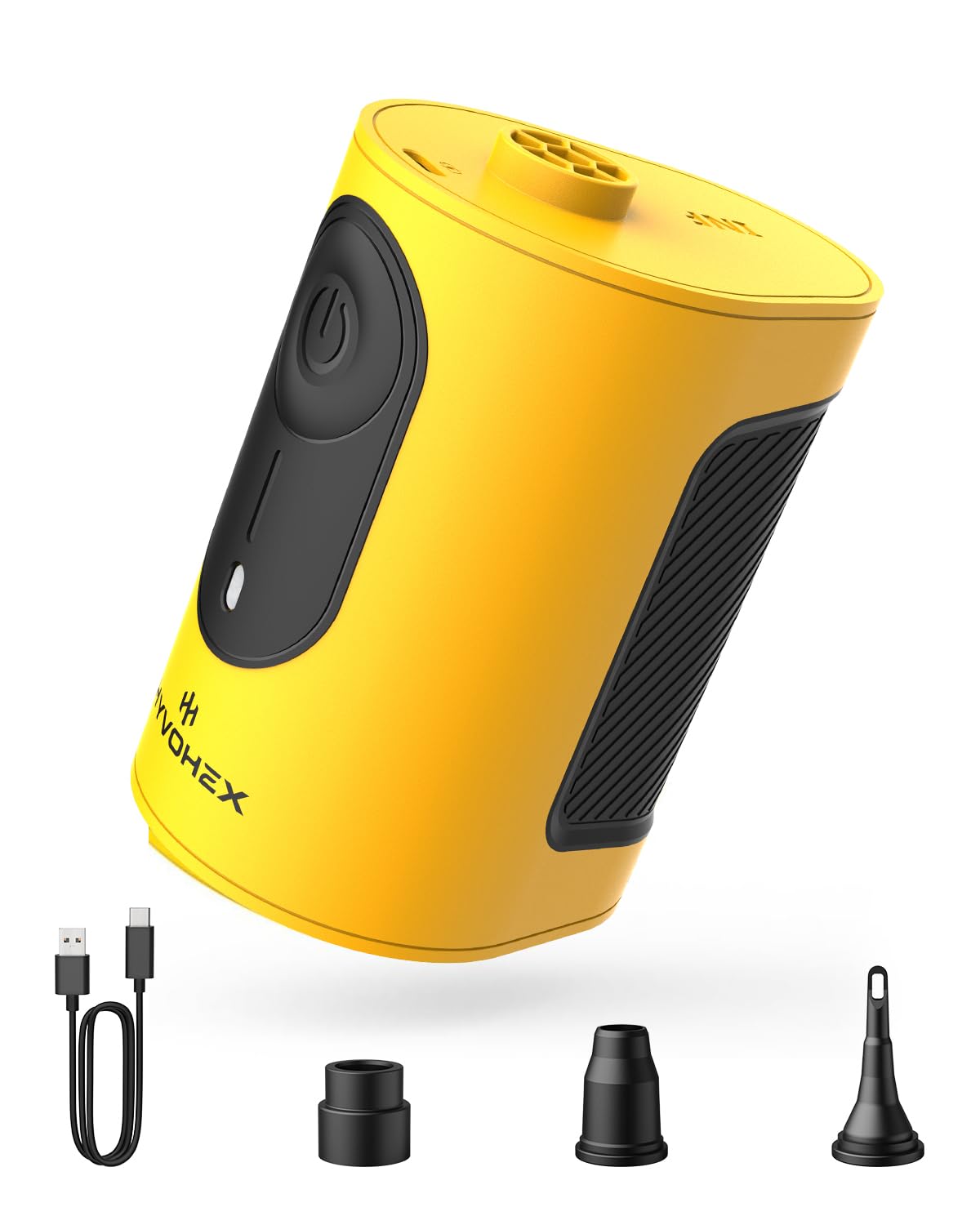 HYVOHEX Portable Air Pump for Inflatables,8000mAh Ultra Fast Air Mattr - View 1
