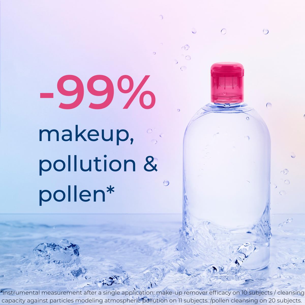 Bioderma - Sensibio - H2O Micellar Water - Makeup Remover Cleanser - Face Cleanser for Sensitive Skin - Elefair Tech Official Product View 5