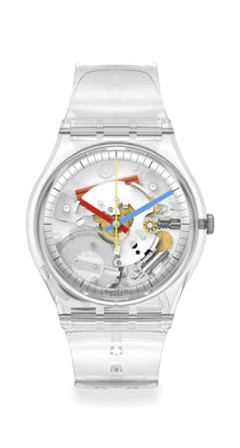 Swatch Gent Biosourced Unisex Watch Casual Polymer Transparent - Product Imagery