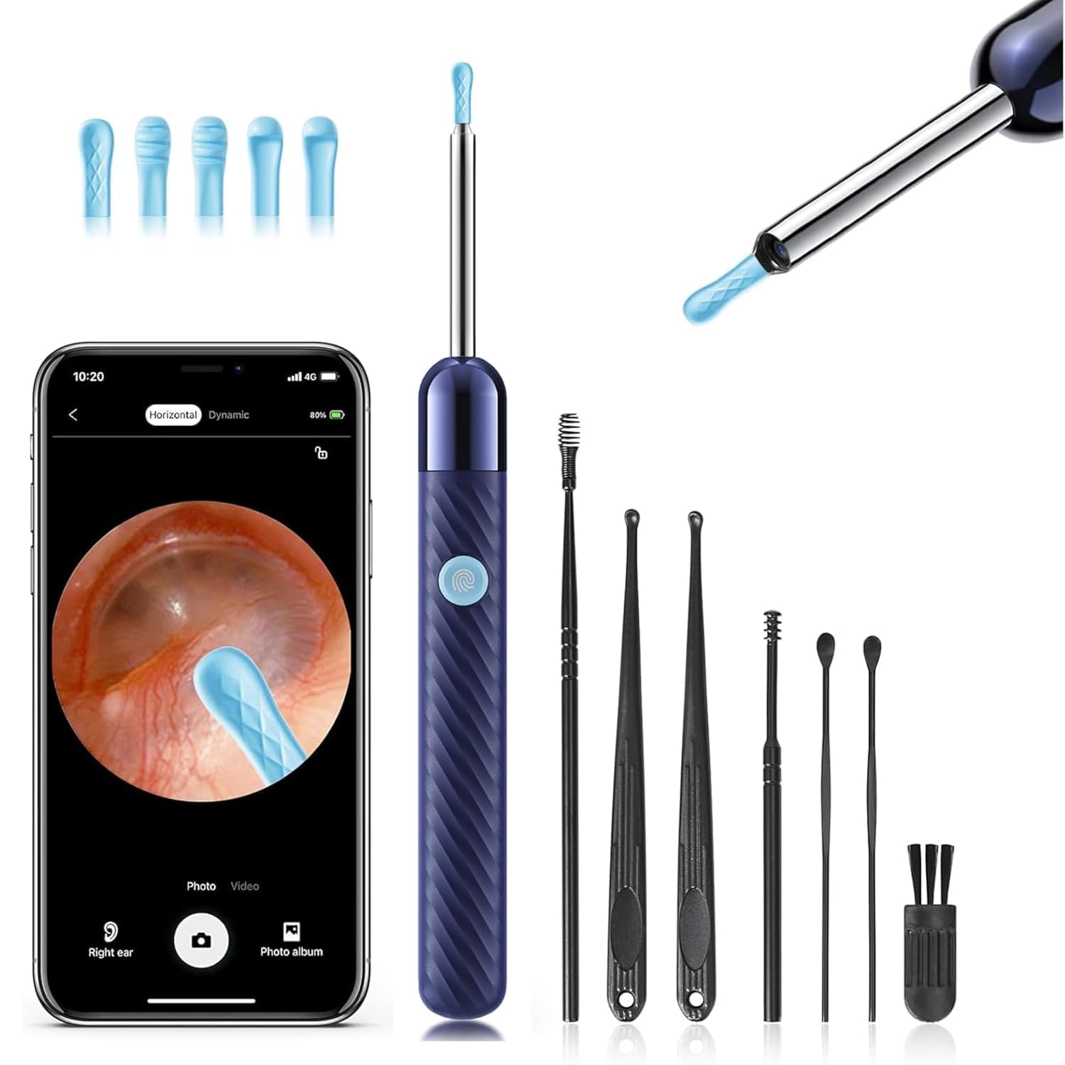 Loyker X6 Ear Wax Removal Tool Camera, FSA - HSA Store Eligible, - Product Imagery