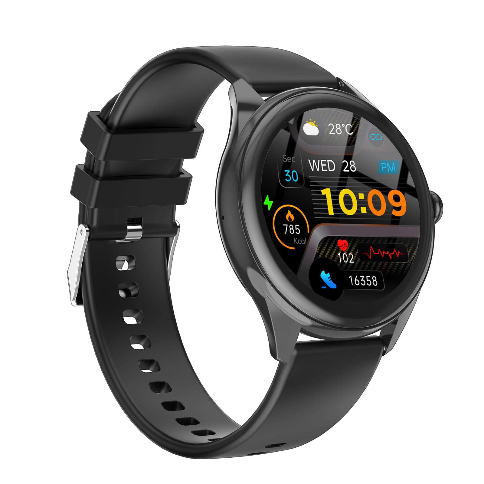 DIVOAZBVO Smart Watch for Men, 1.39" HD Touchscreen Smartwatch with 12 - View 1