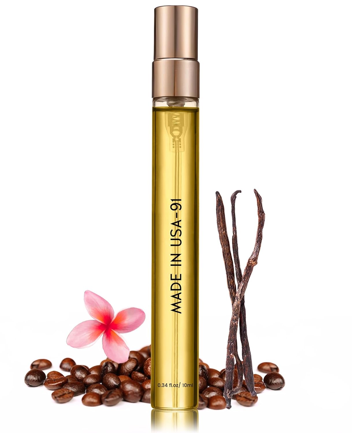 PUREAMOR Cherry Blossom pheromone perfume for women in a 10ml alcohol-free spray bottle, featuring a floral cherry blossom scent.