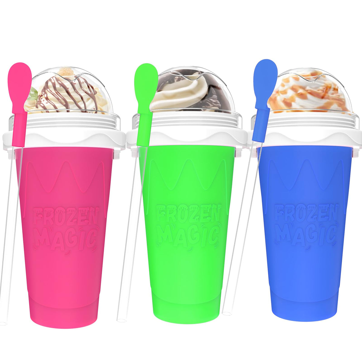3PCS Slushie Maker Cup - Fopudy Official Imagery - 1