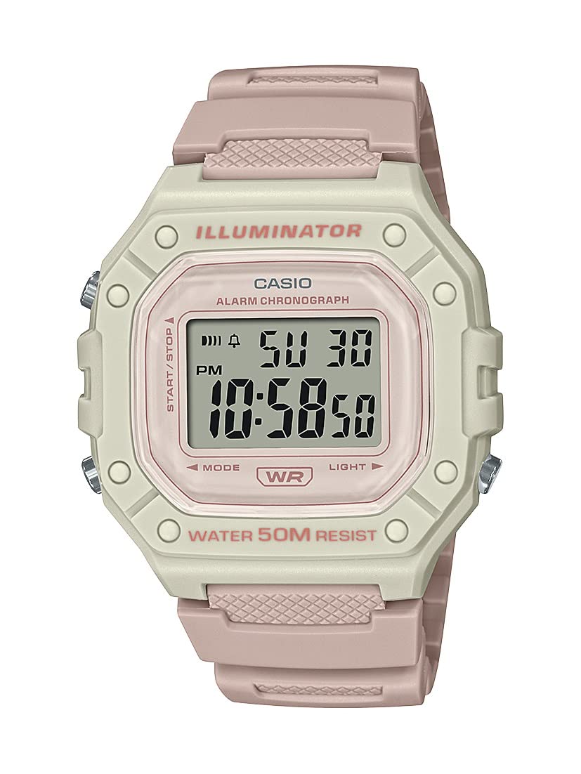 Casio W218H Series | Men’s Digital Watch | 50M WR | 1/100 Second Stopw - View 5
