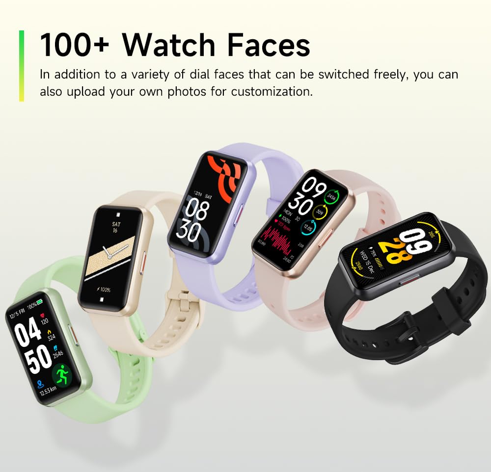 USMECBL Fitness Trackers,Heart Rate Blood Oxygen Sleep Monitor,1.47‘’ - View 6