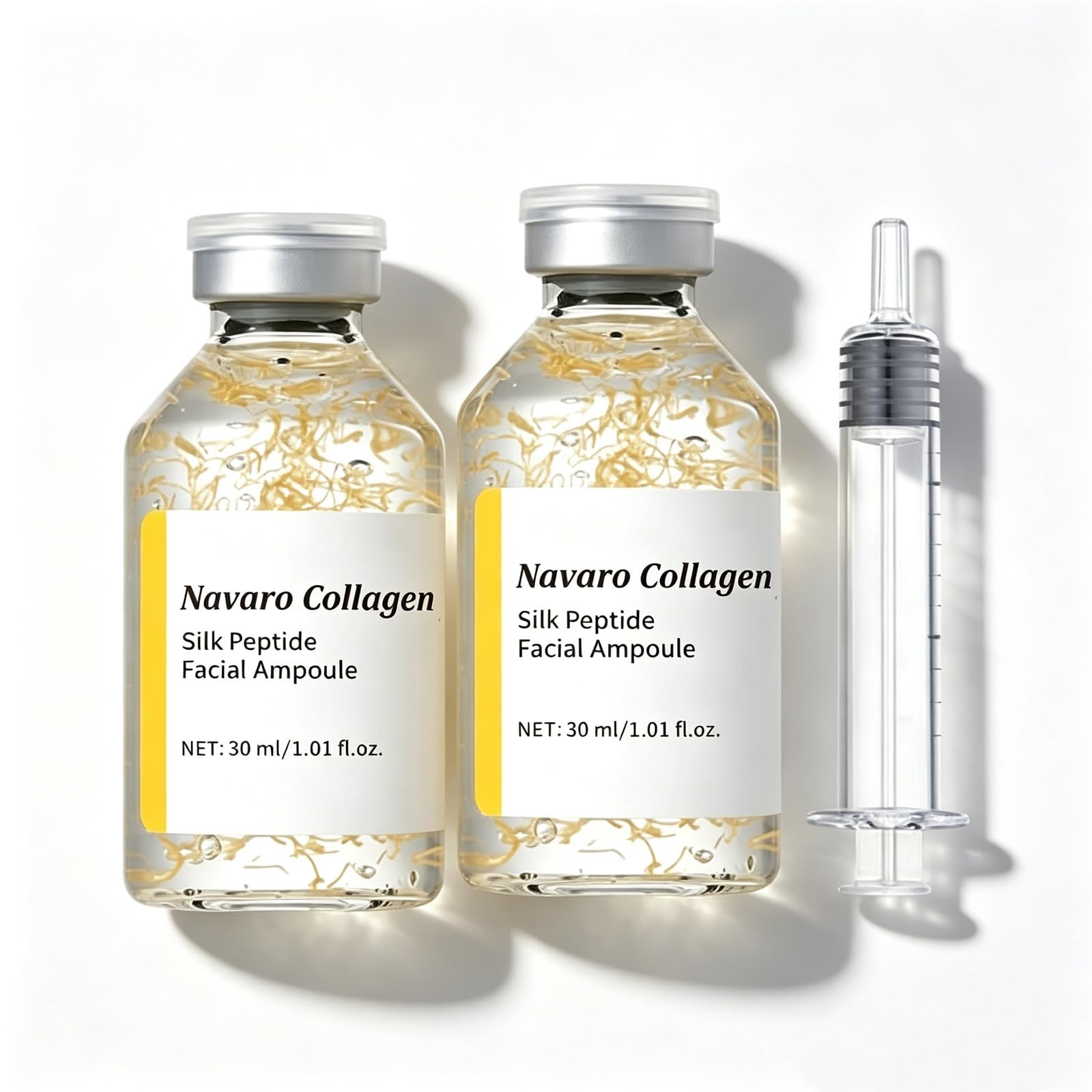 Navaro Peptide Deep Collagen Lifting Ampoule, Advanced Silk - Navaro Collagen