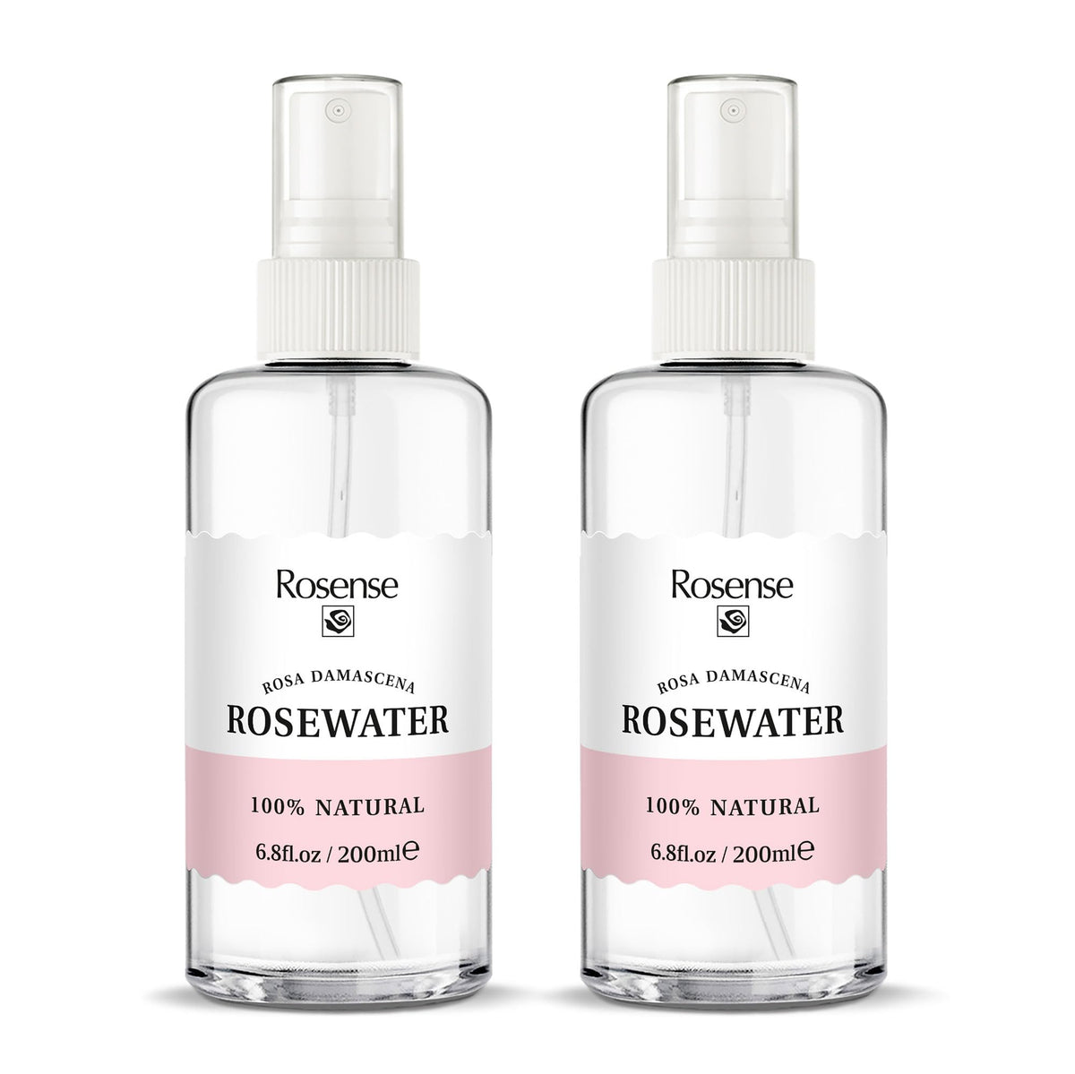 Rosense Rosewater Hydrating Facial Toner Rose Water Face - Rosense Official Imagery - 1