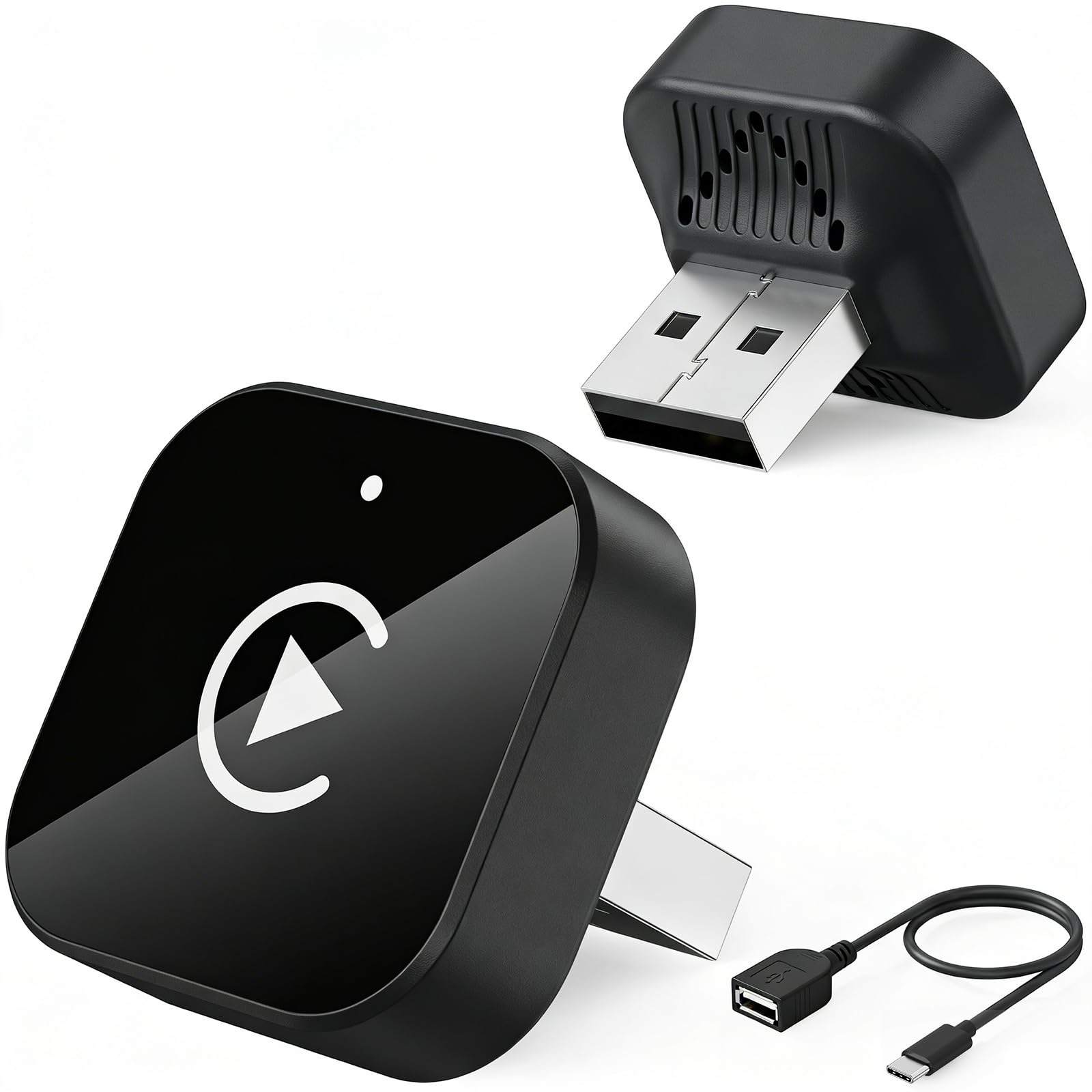 Butook   2 in 1 Wireless CarPlay Adapter for Apple iPhone＆Android by Butook - Angle View 9