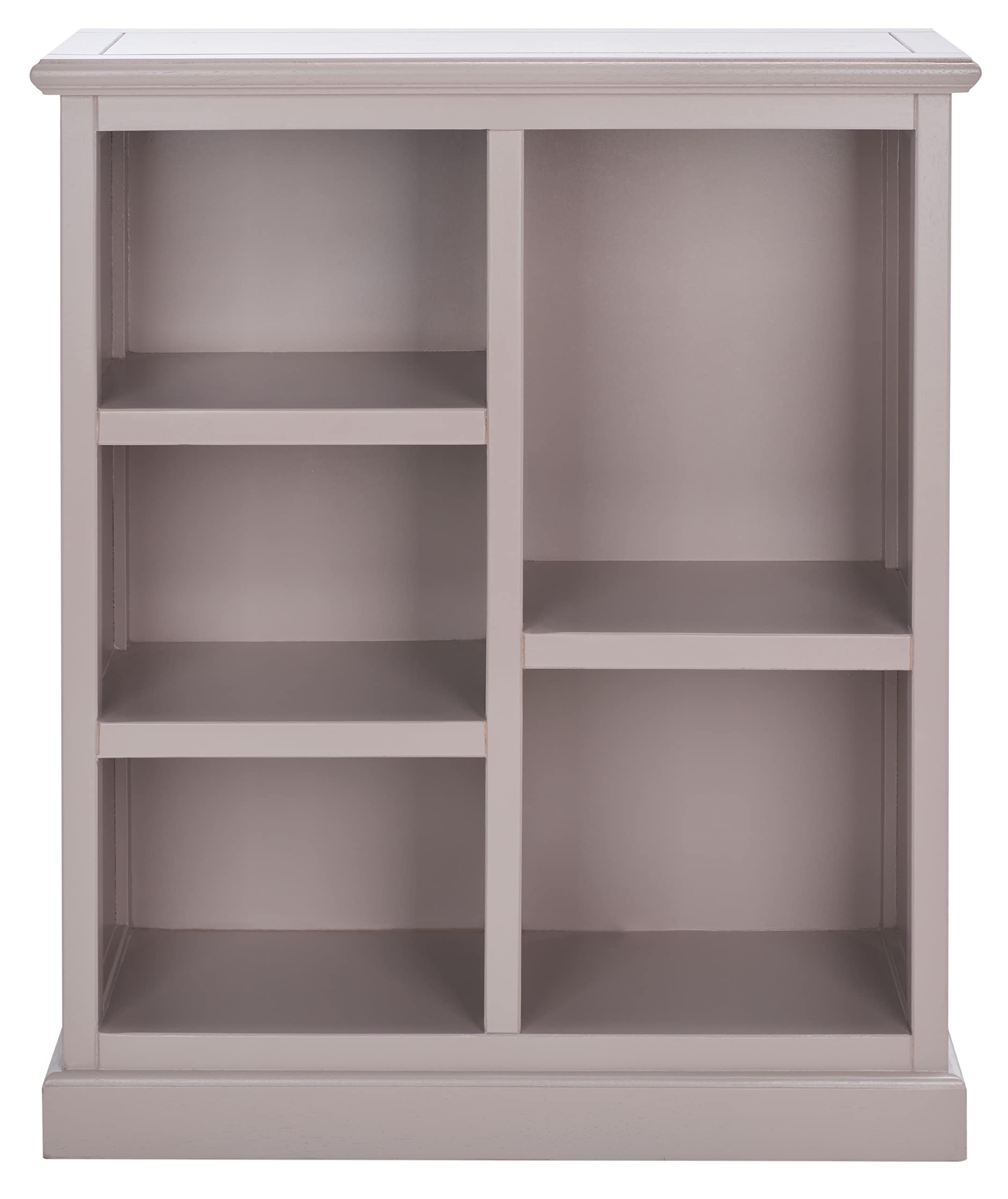 SAFAVIEH Furniture - Maralah 5-Shelf Storage Unit - Grey - Solid - Product Imagery