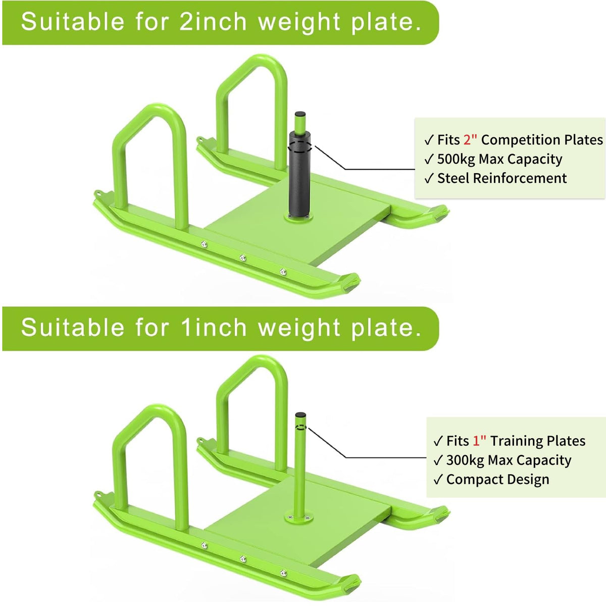 Kipika Weight Sled Workout Sled Fitness Strength Training - Kipika Official Imagery - 5