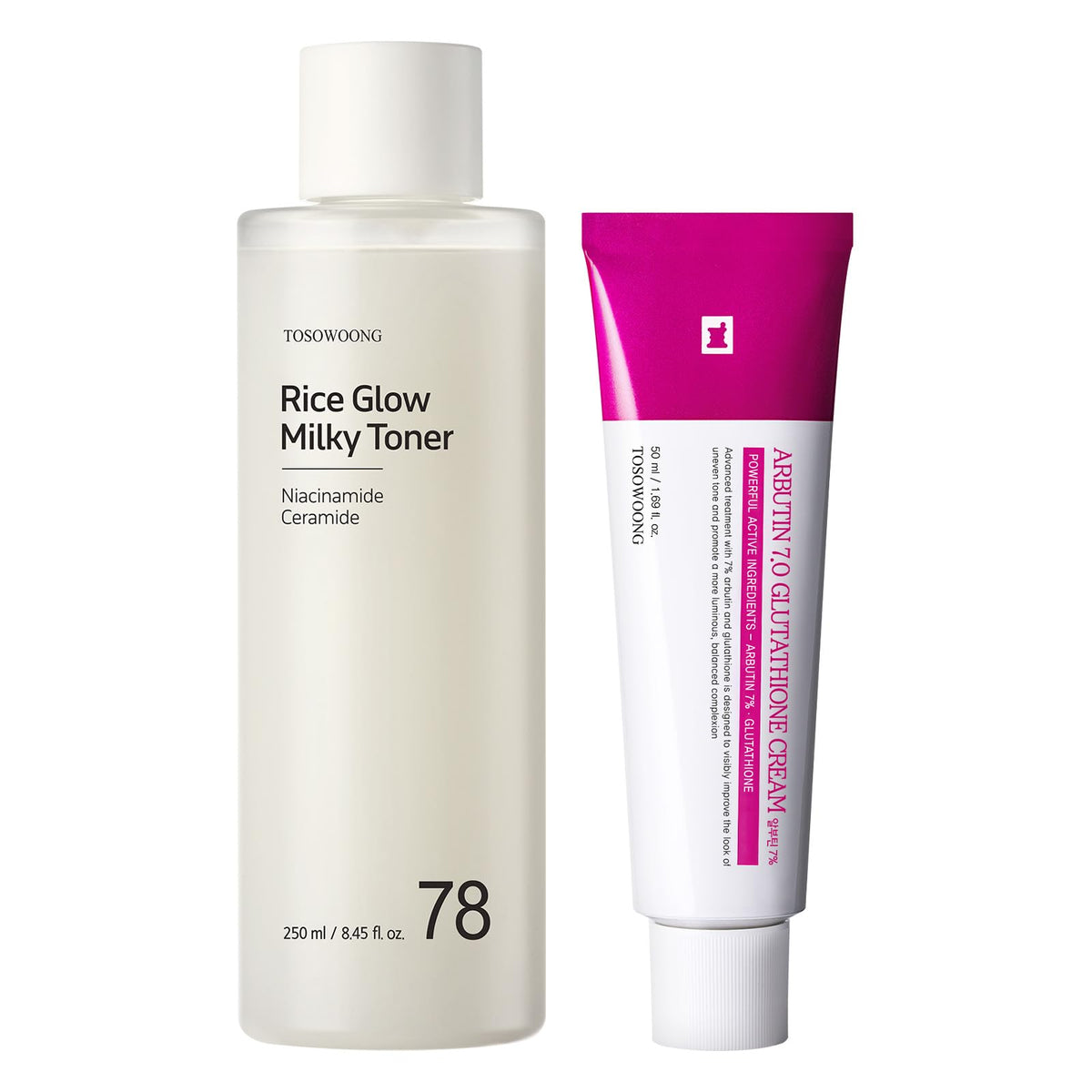 TOSOWOONG Radiance Clarity Duo Arbutin 7 Glutathione Cream - TOSOWOONG Official Imagery - 2