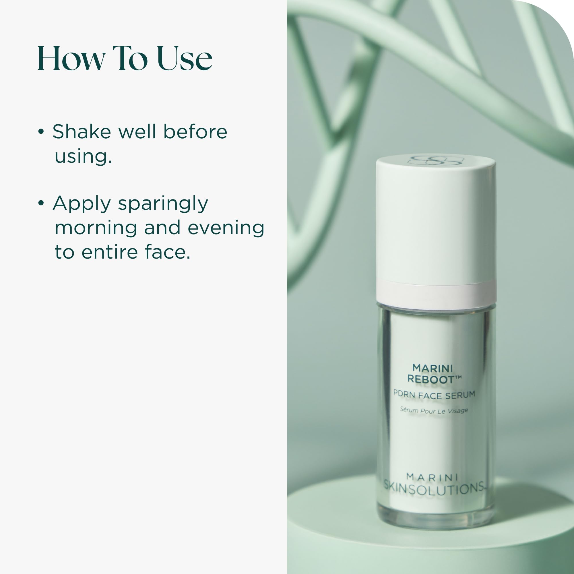 Marini SkinSolutions Marini Reboot - Anti Aging PDRN Face Serum Supports Vi - Marini SkinSolutions Official Product View 7