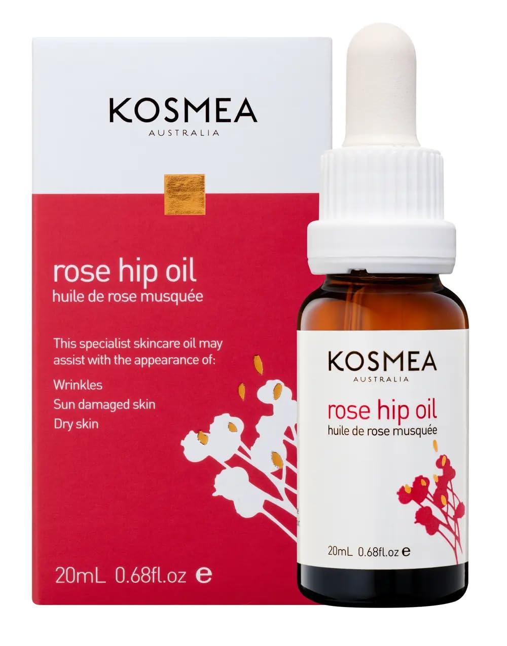 Kosmea Rosehip Oil – Anti - Aging Benefits for Face & Body – Premi - Kosmea Official Product View 4