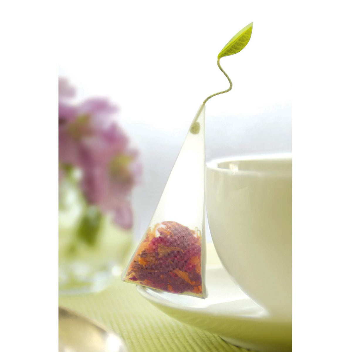 Tea Forte Tea Sampler 10 Pyramid Infuser Bags Premium Tea - Tea Forte Official Imagery - 8