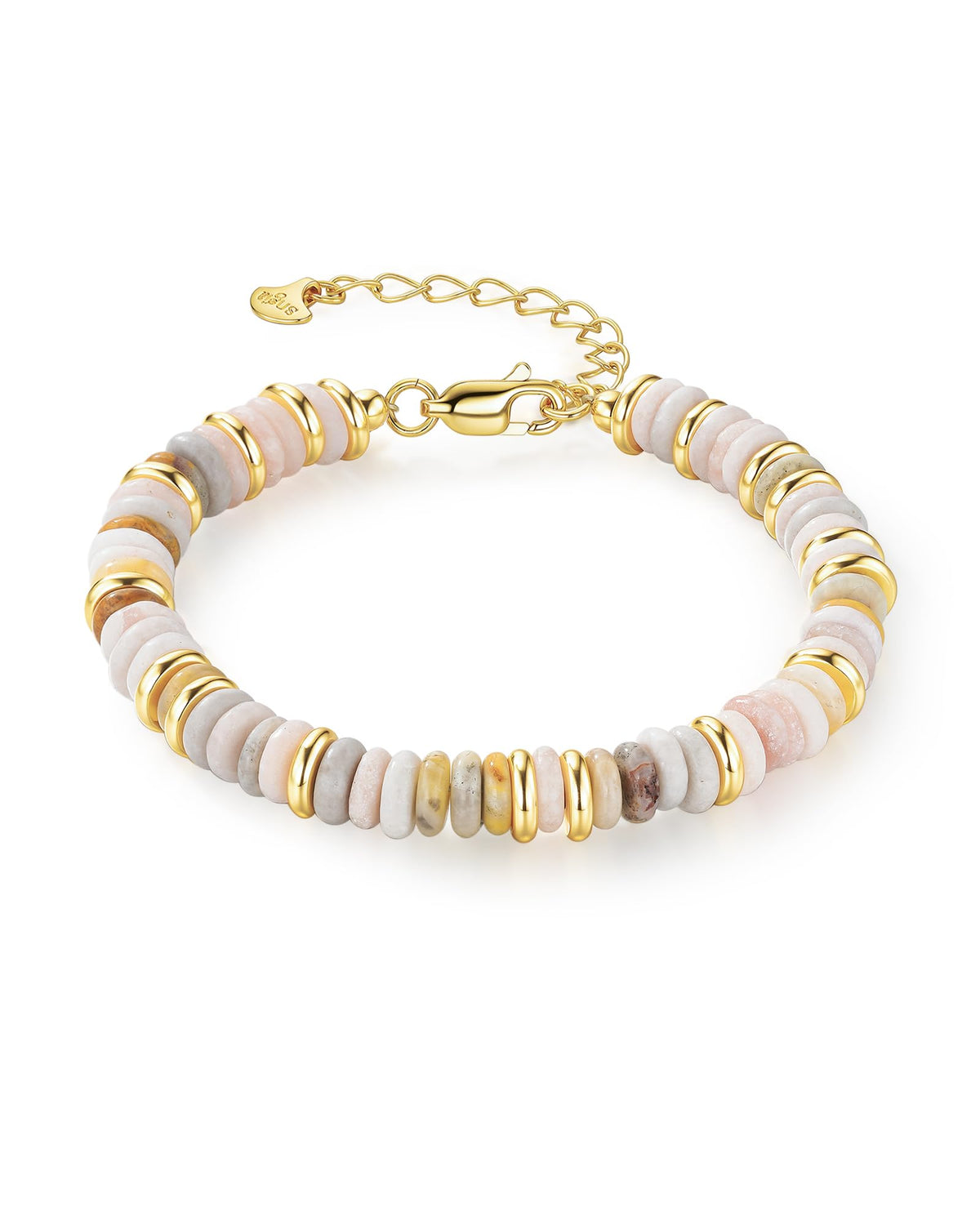 SNGIA Colorful 18K Gold Plated Bracelets for Women Stack - SNGIA Official Imagery - 7