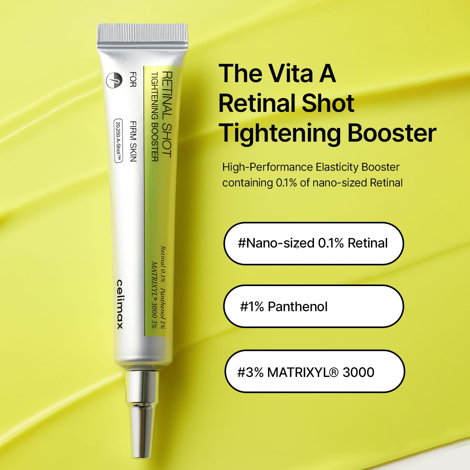 celimax The Vita A Retinal Shot Tightening Booster (0.51 fl.oz) - celimax Official Product View 4
