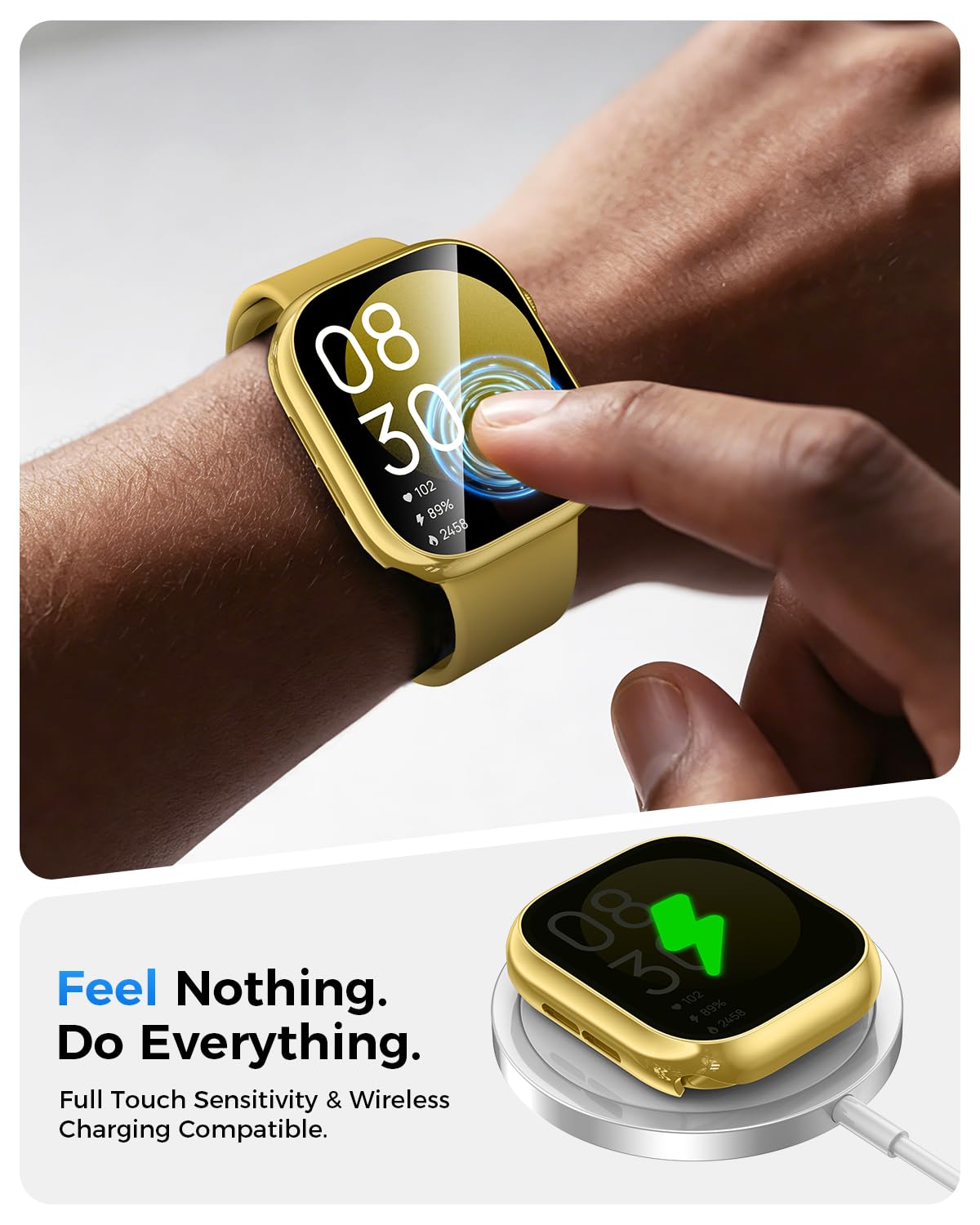 Goton IP67 Waterproof Case with Glass for Apple Watch 40mm Series 6/5/ - View 6
