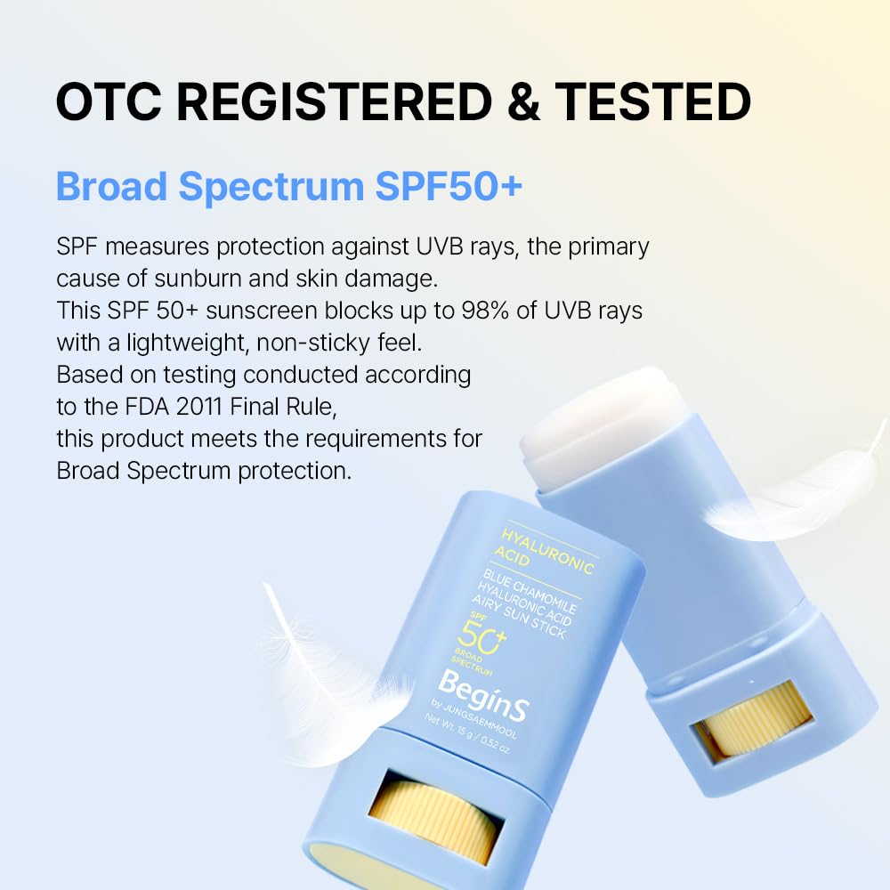 BeginS Hyaluronic Acid Airy Sun Stick - BeginS by JUNGSAEMMOOL Official Imagery - 6