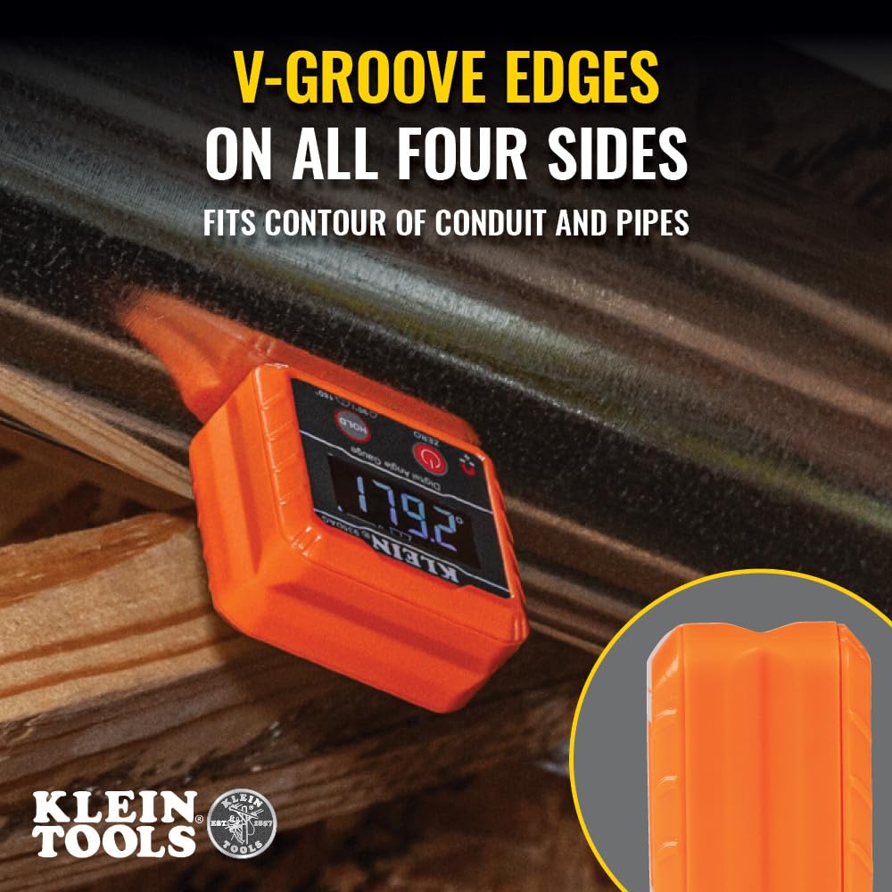 Klein Tools 935DAG Digital Electronic Level and Angle Gauge - Premium Selection Official Imagery - 7