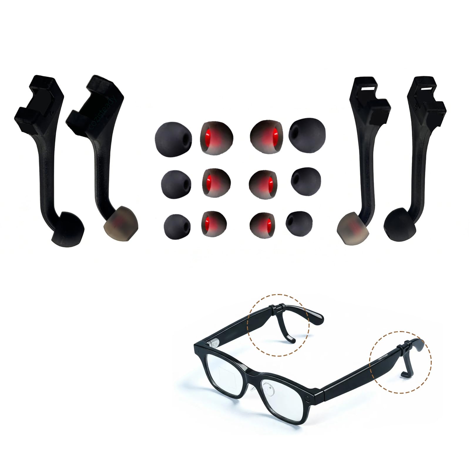Cozisteady Sound Booster - Privacy Listening Silicone Audio Enhan by Cozisteady - Angle View 1