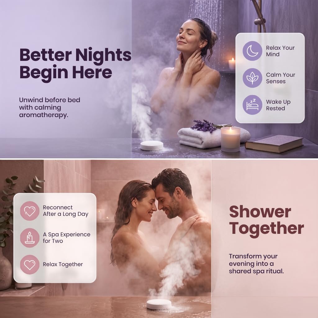 BodyRestore Shower Steamers Aromatherapy Self Care Gifts - Body Re Official Imagery - 3