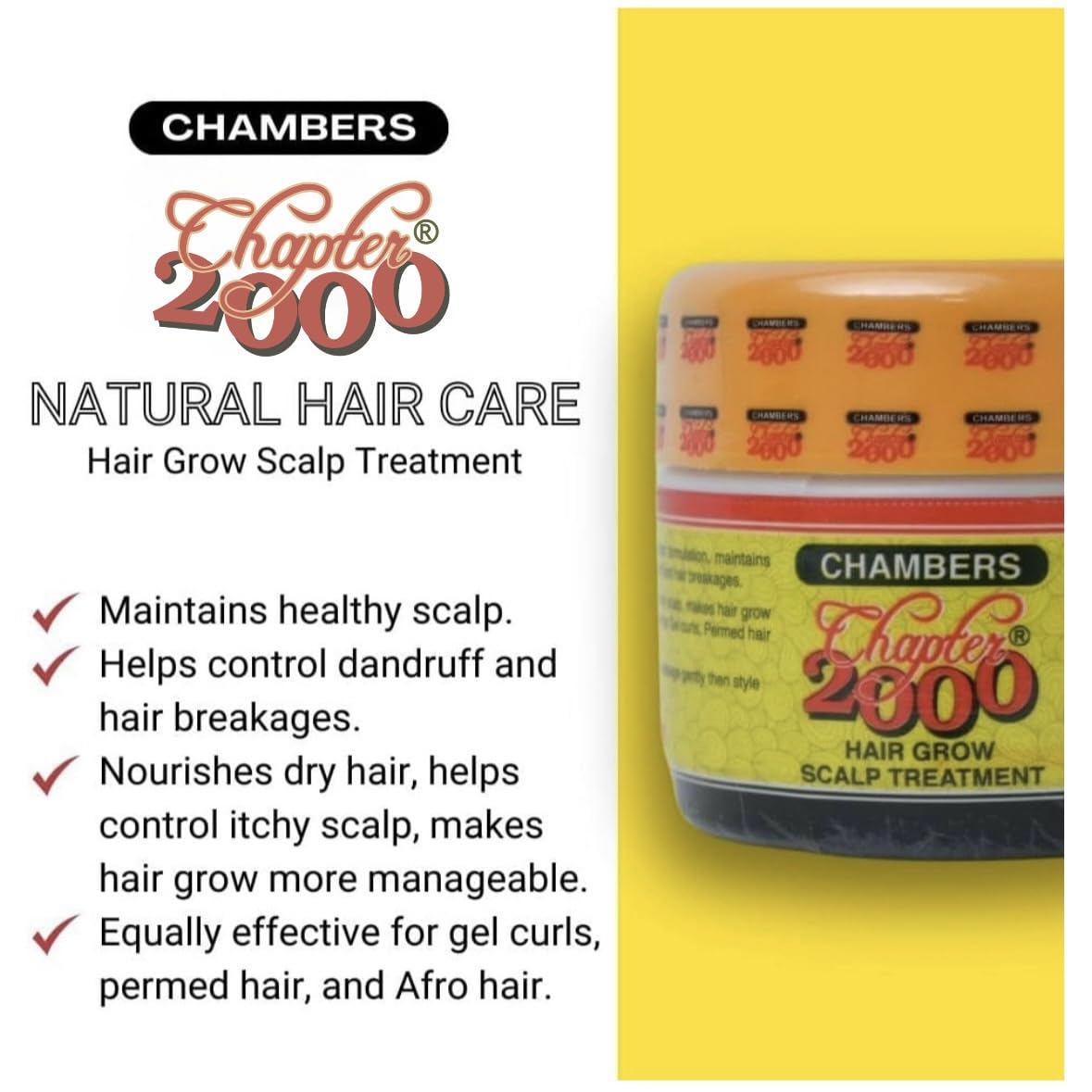 Chapter 2000 Hair Grow Scalp Treatment 160g