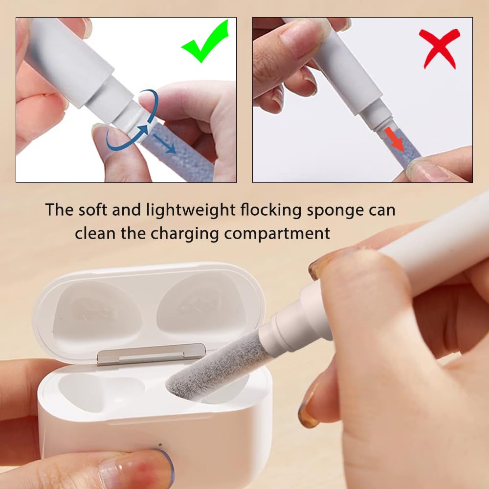 Yesimla Cleaner Kit for Airpods,Earbuds Cleaning kit for Airpods - Yesimla Official Product View 5