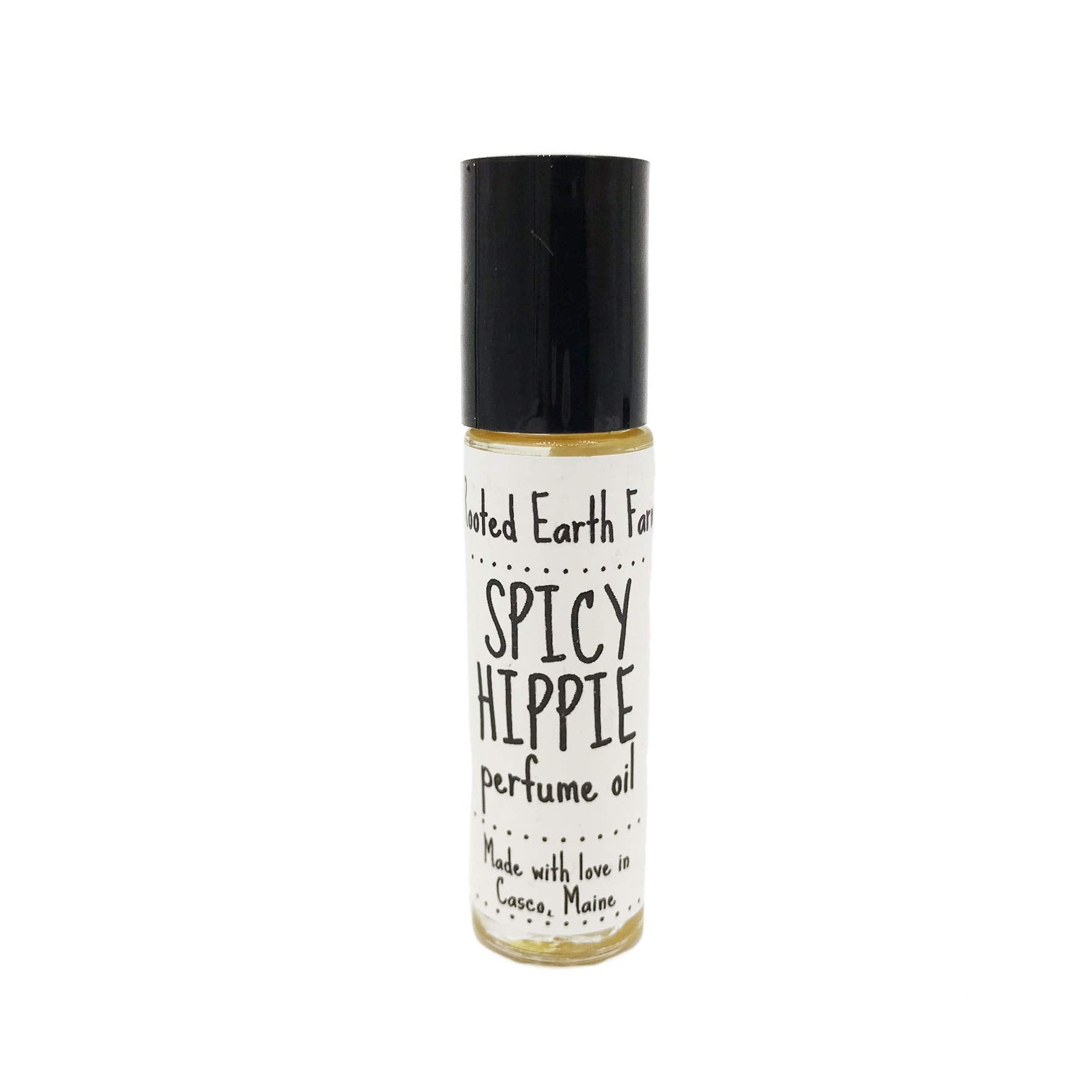Spicy Hippie Perfume Oil Ginger and Patchouli - Product Imagery