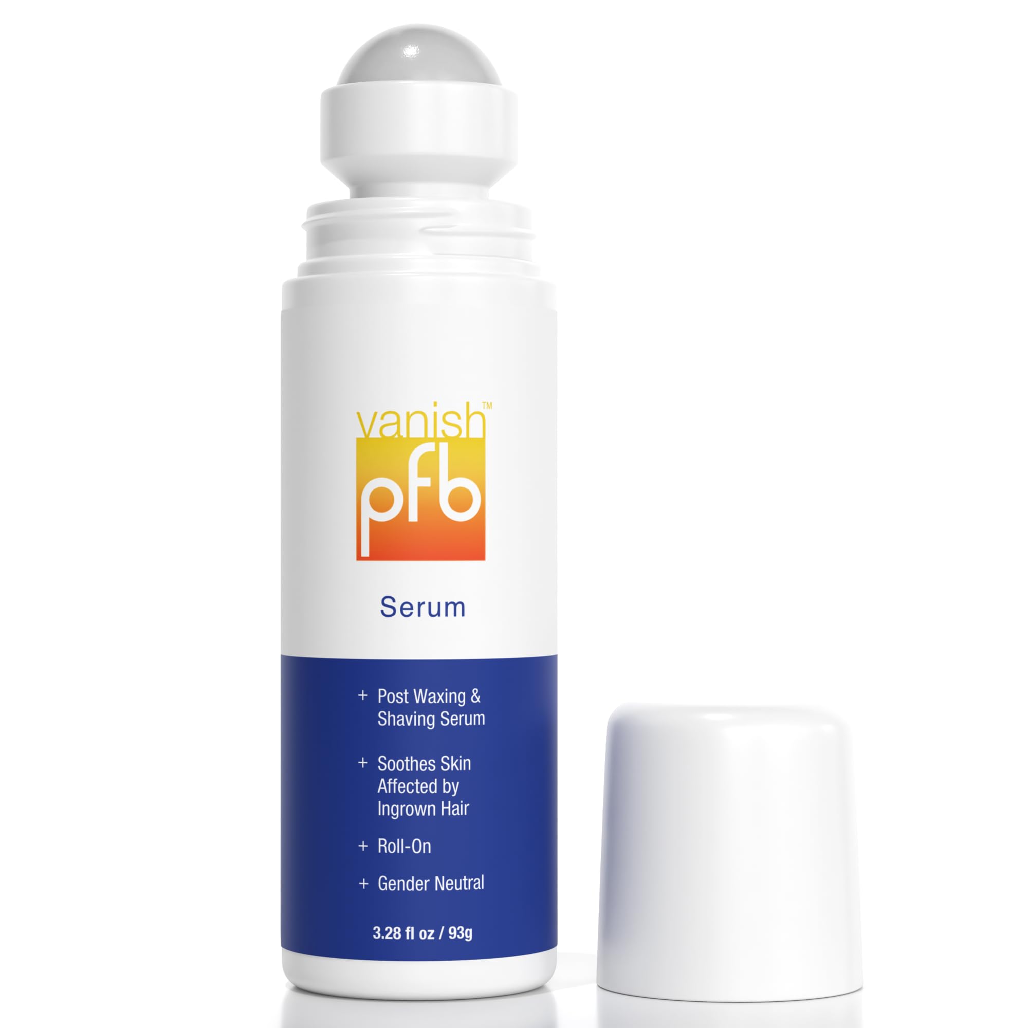 PFB Vanish Razor Bump Treatment (3.28 oz) After Shave Serum - Product Imagery